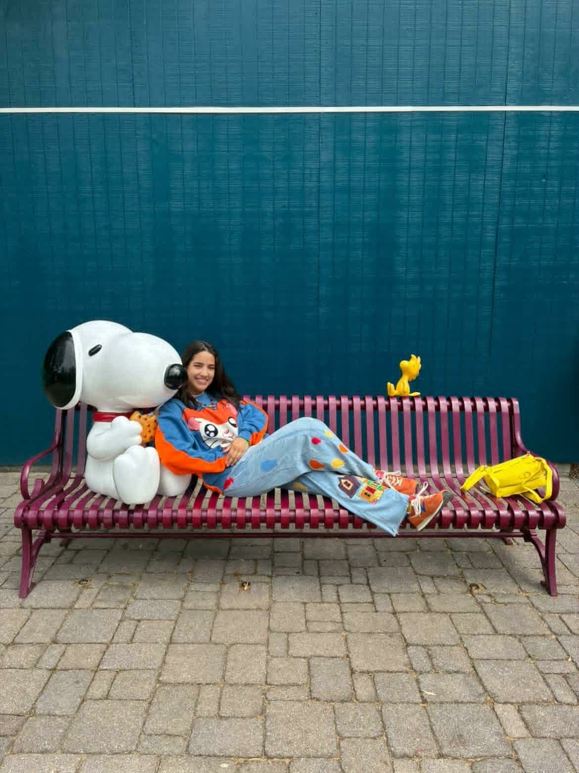 Tiana in her custom Hamtaro Shirt, and UP pants! -Happy Birthday!