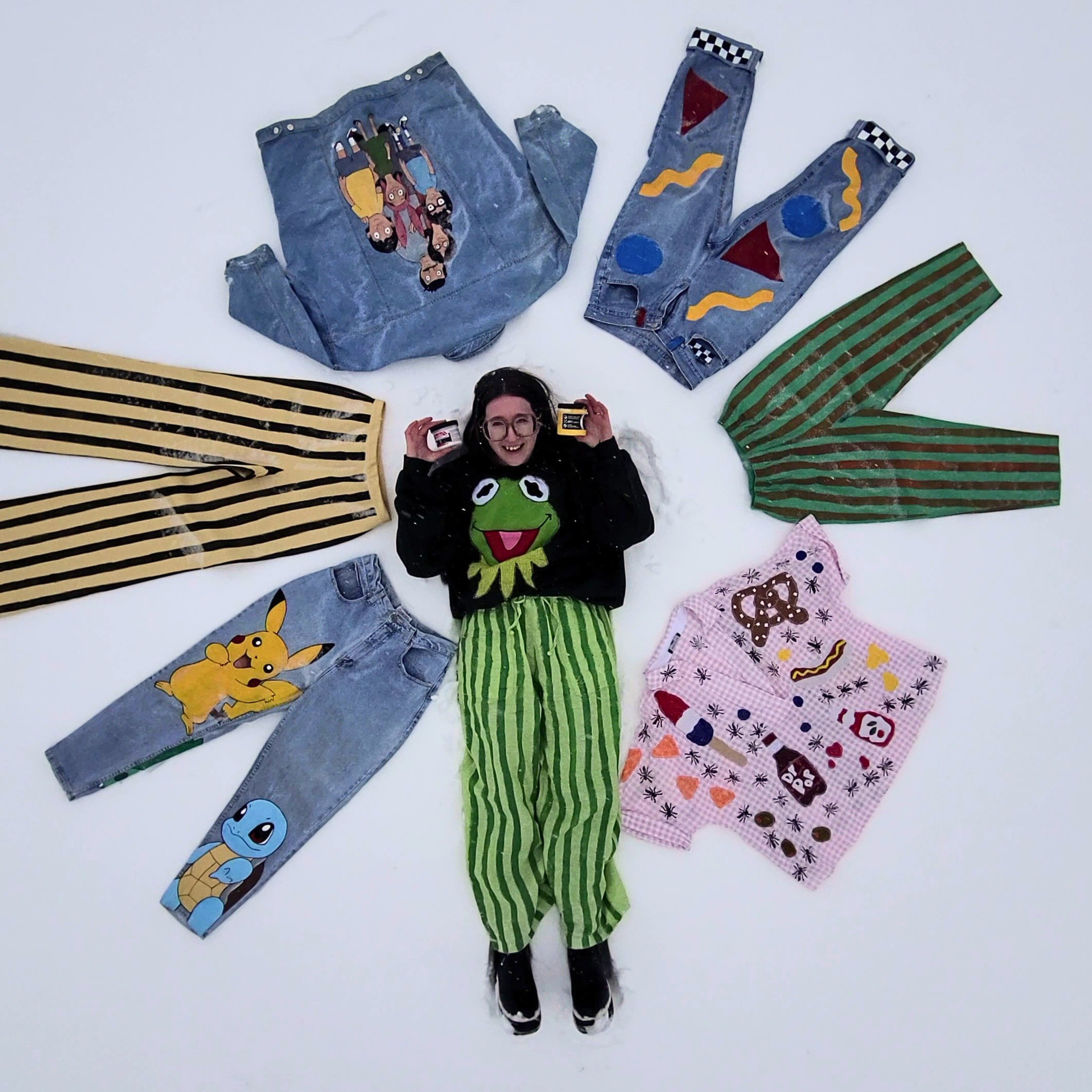 How to Paint Your Clothes!