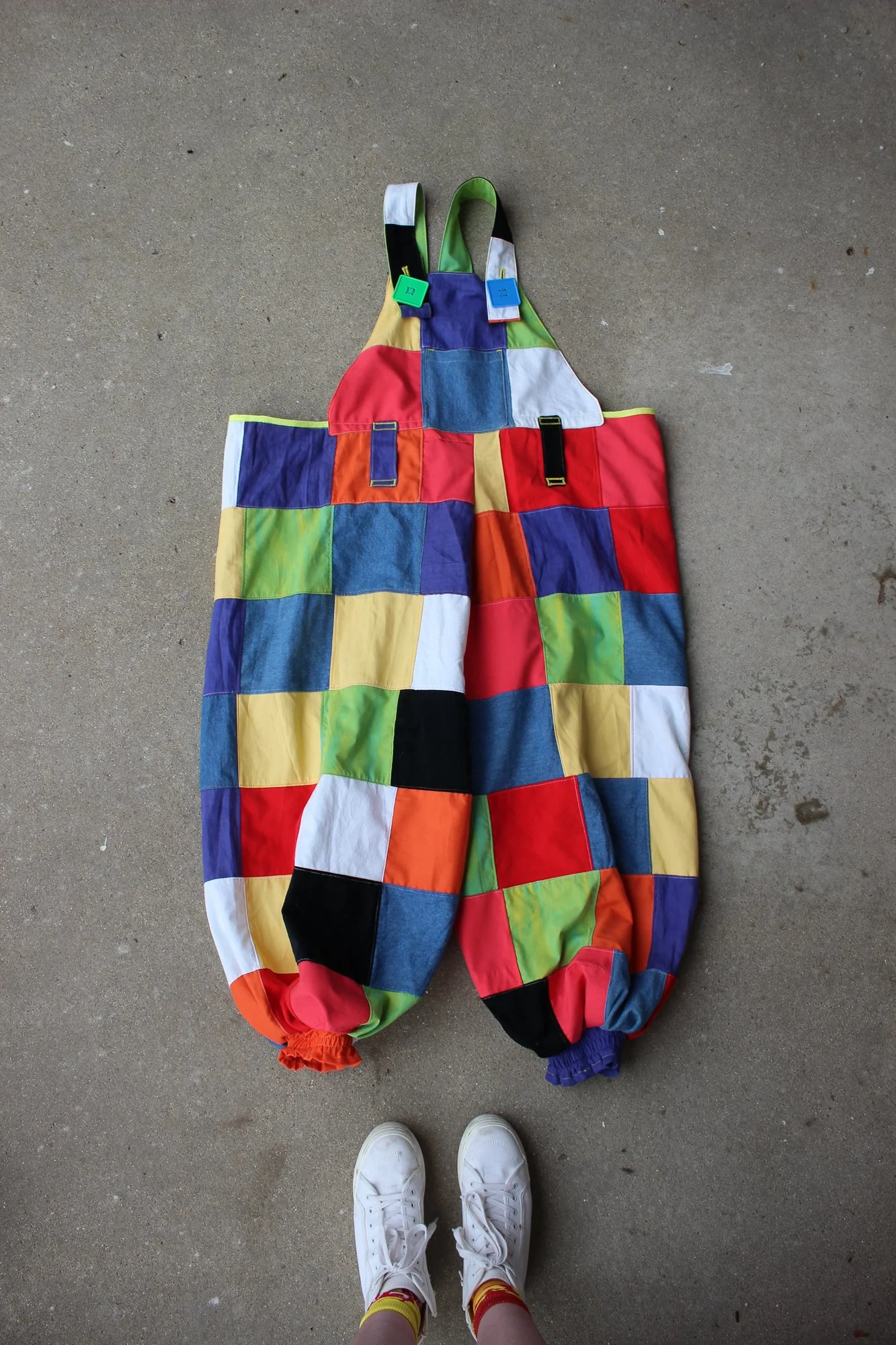 How to Make Patchwork Overalls!