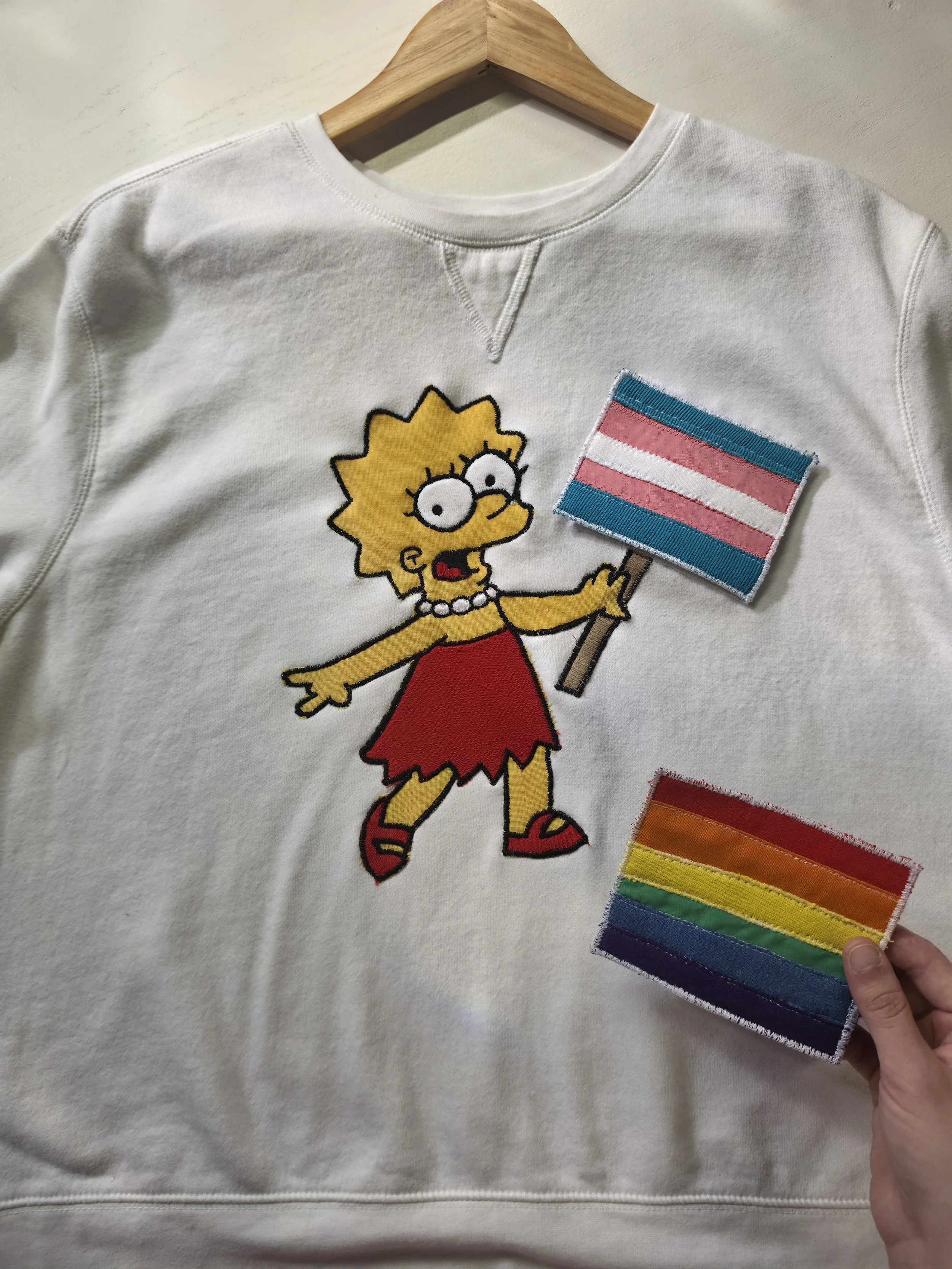 Lisa Simpson made for Katie!