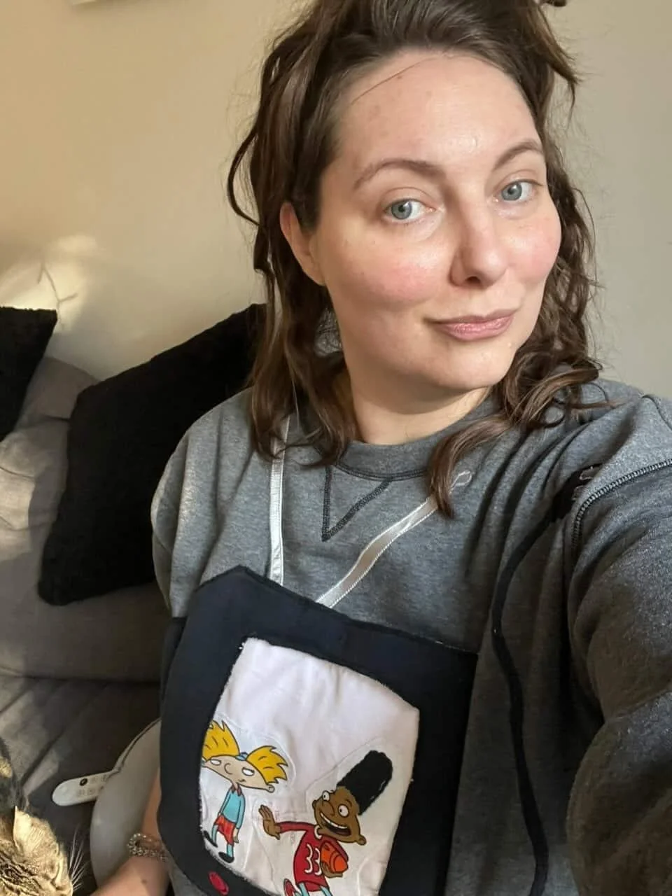 Sarah in their TV Crew!!! 