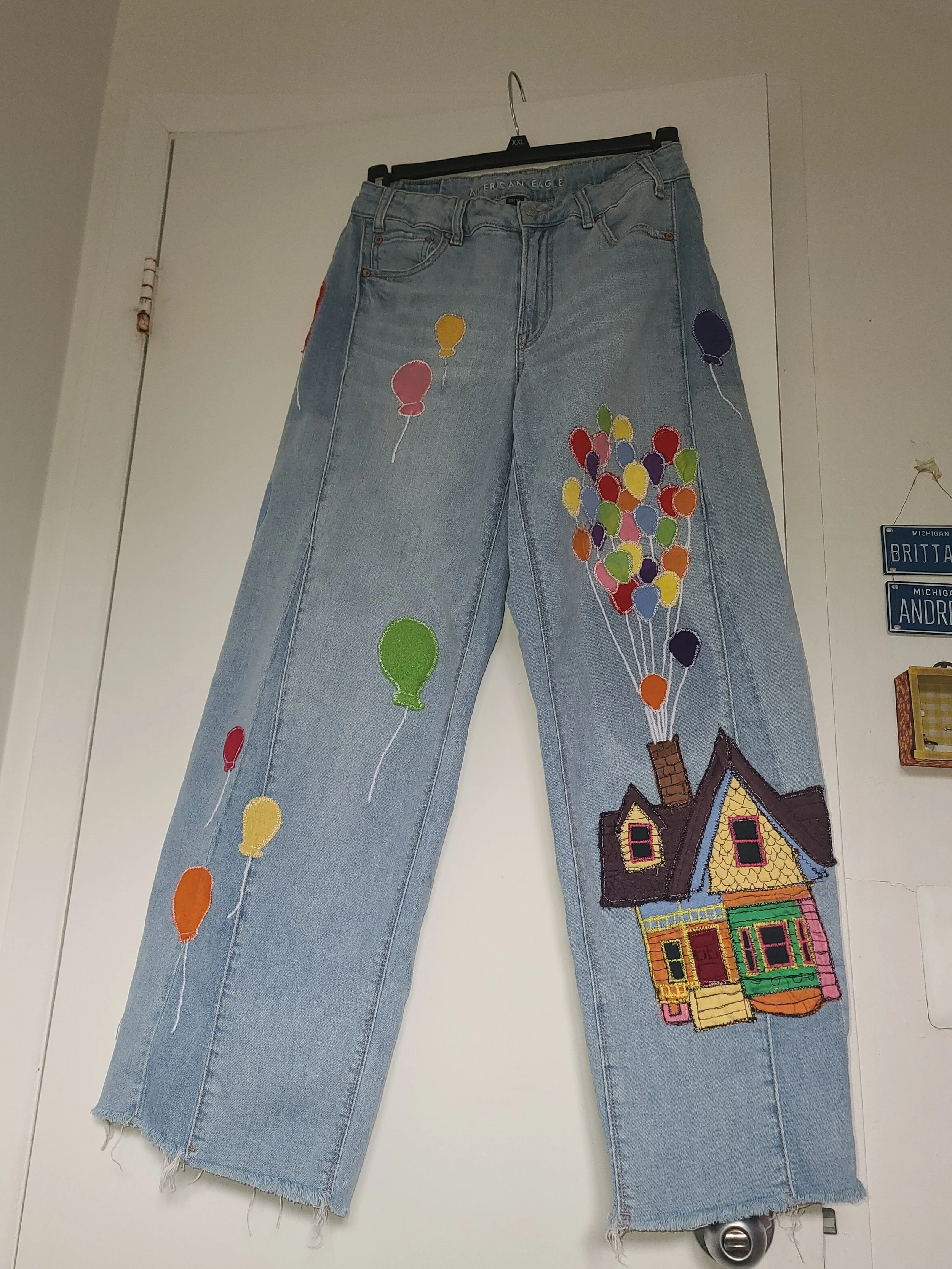 "UP" Pants made for Tiana!