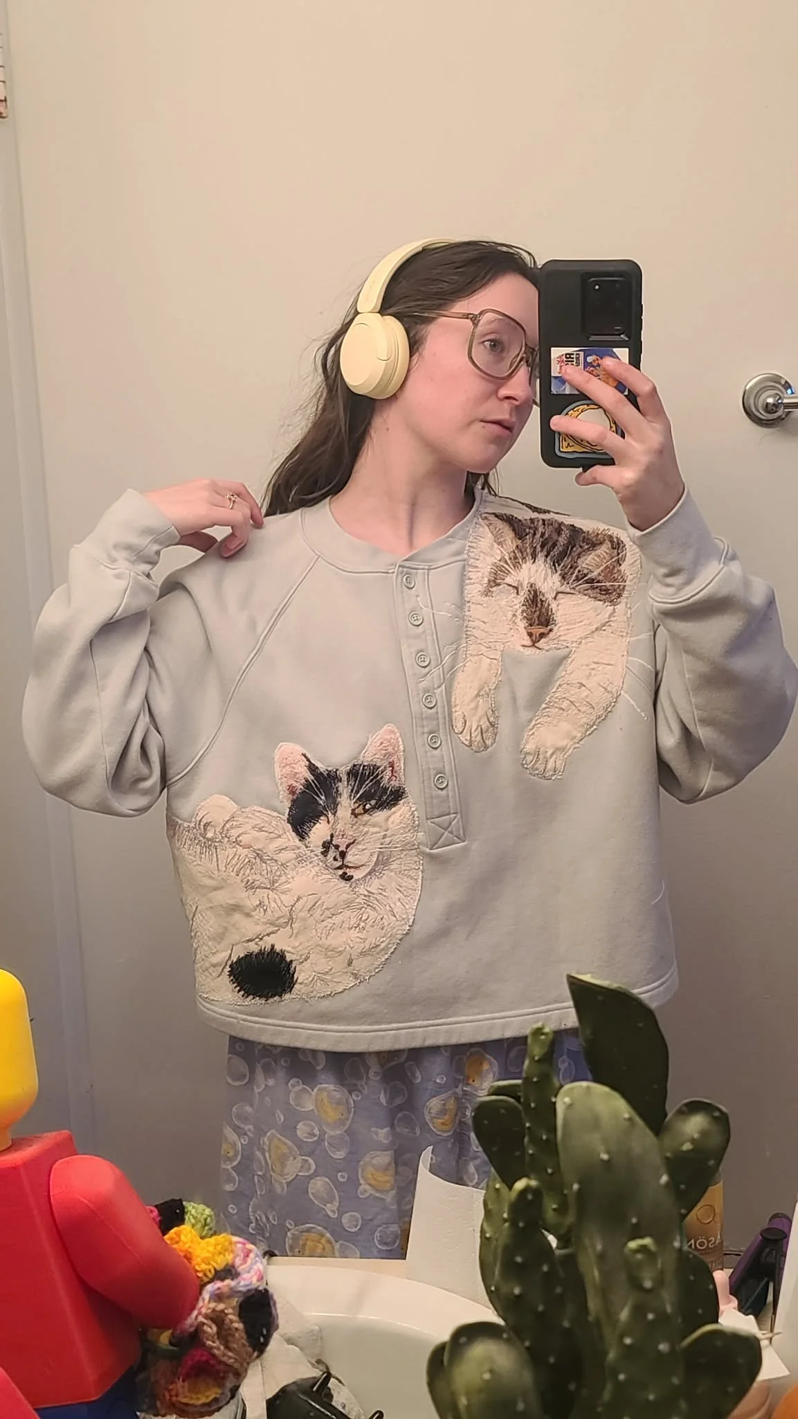 Darwin and Booster Custom for Pat!