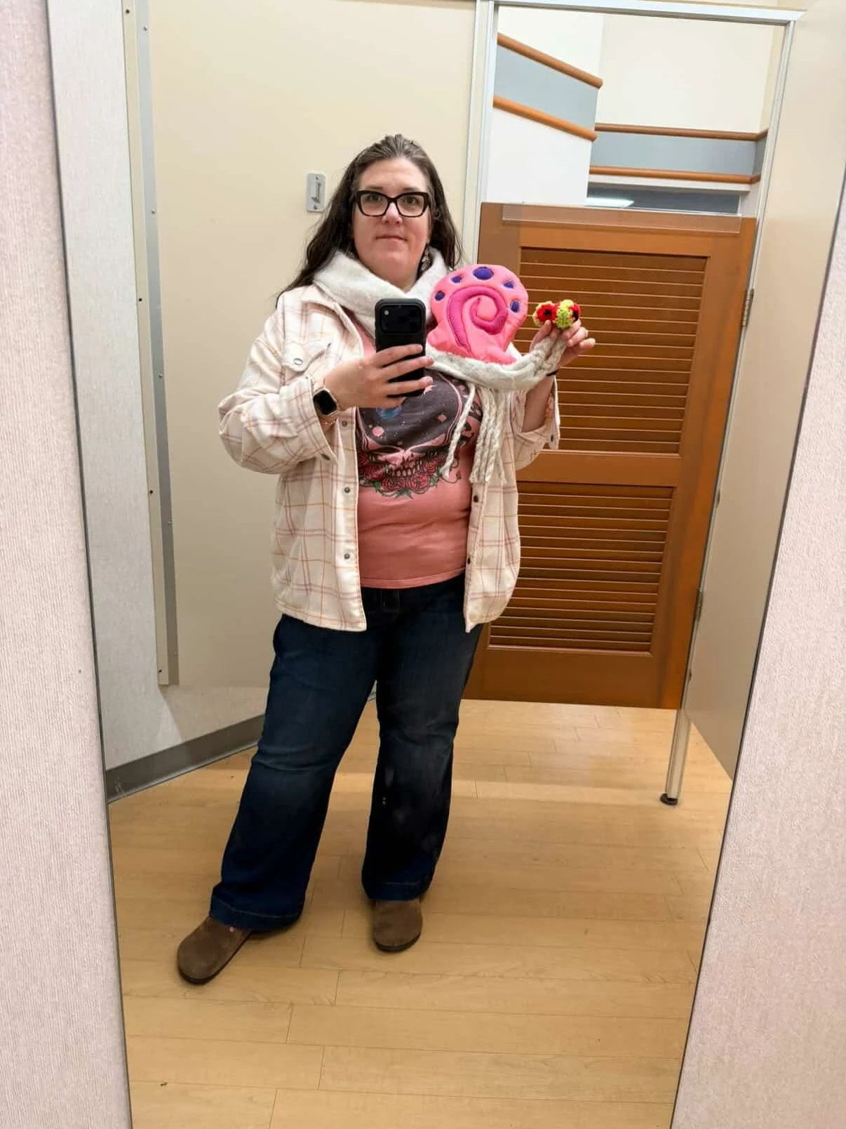 Liz in their Gary Scarf! @lizz_isme