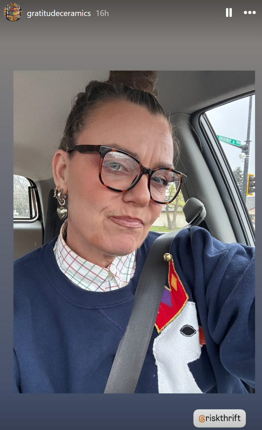 @gratitudeceramics in their Silly Goose Crew!