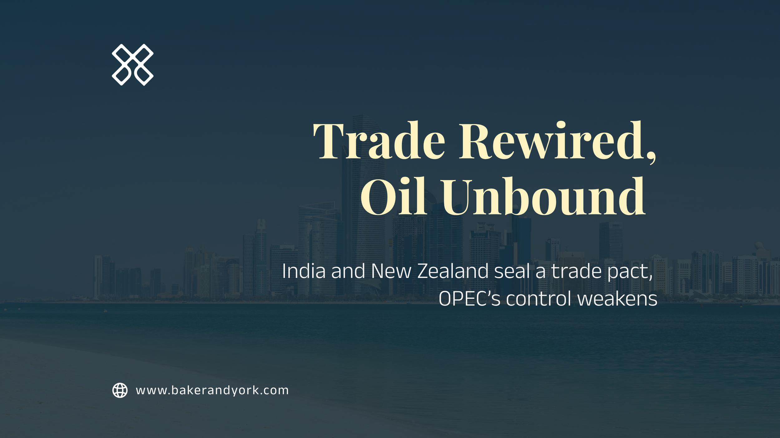 Trade Rewired, Oil Unbound