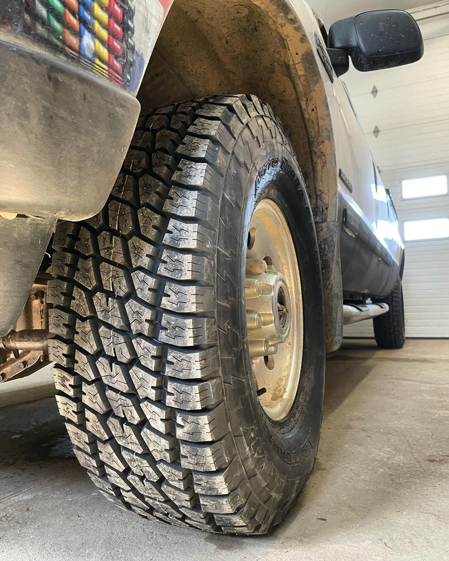 Did you know that we carry @nittotire options here at Venture Tire? Check out this set of Terra Grapplers we put on today! #venturetire