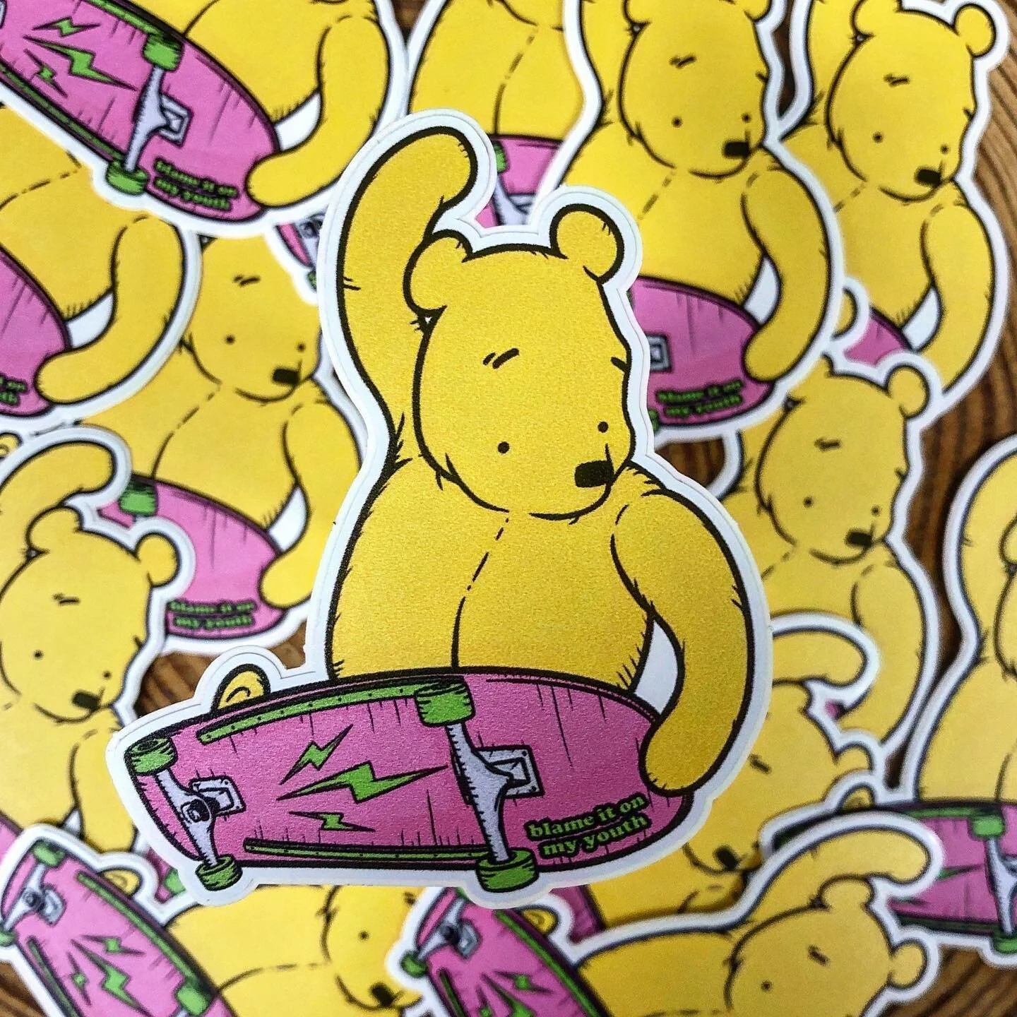 Blame it on my youth.
.
.
#winniethepooh #blink182 #blameitonmyyouth #nostalgia #pooh #skater #skateboard #sk8r #poppunk #punk #punkrock #graphicdesign #graphicdesigner