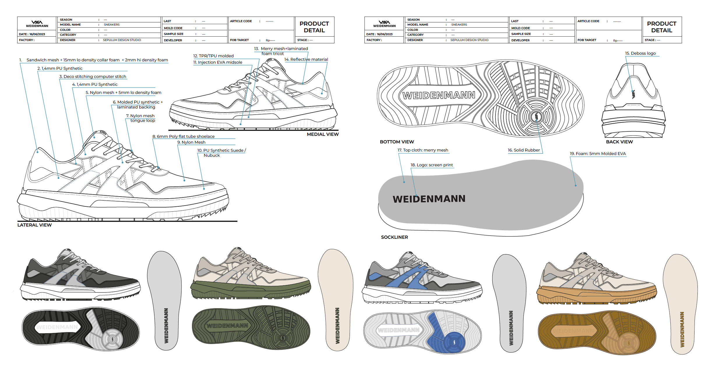Sepuluh - Footwear Design Intern