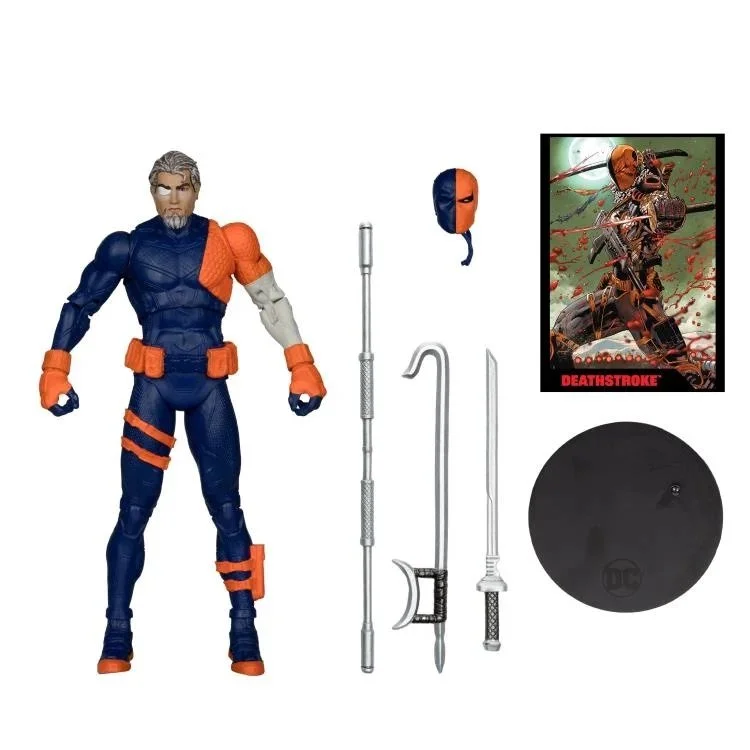 [レア] DCマルチバース Deathstroke フィギュア Deathstroke w/Comic (DC Page Punchers: DC Rebirth) 7