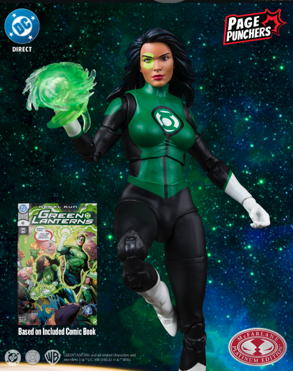 [$29.99] DC Page Punchers Green Lantern Jessica Cruz (Green Lanterns #48) with Comic