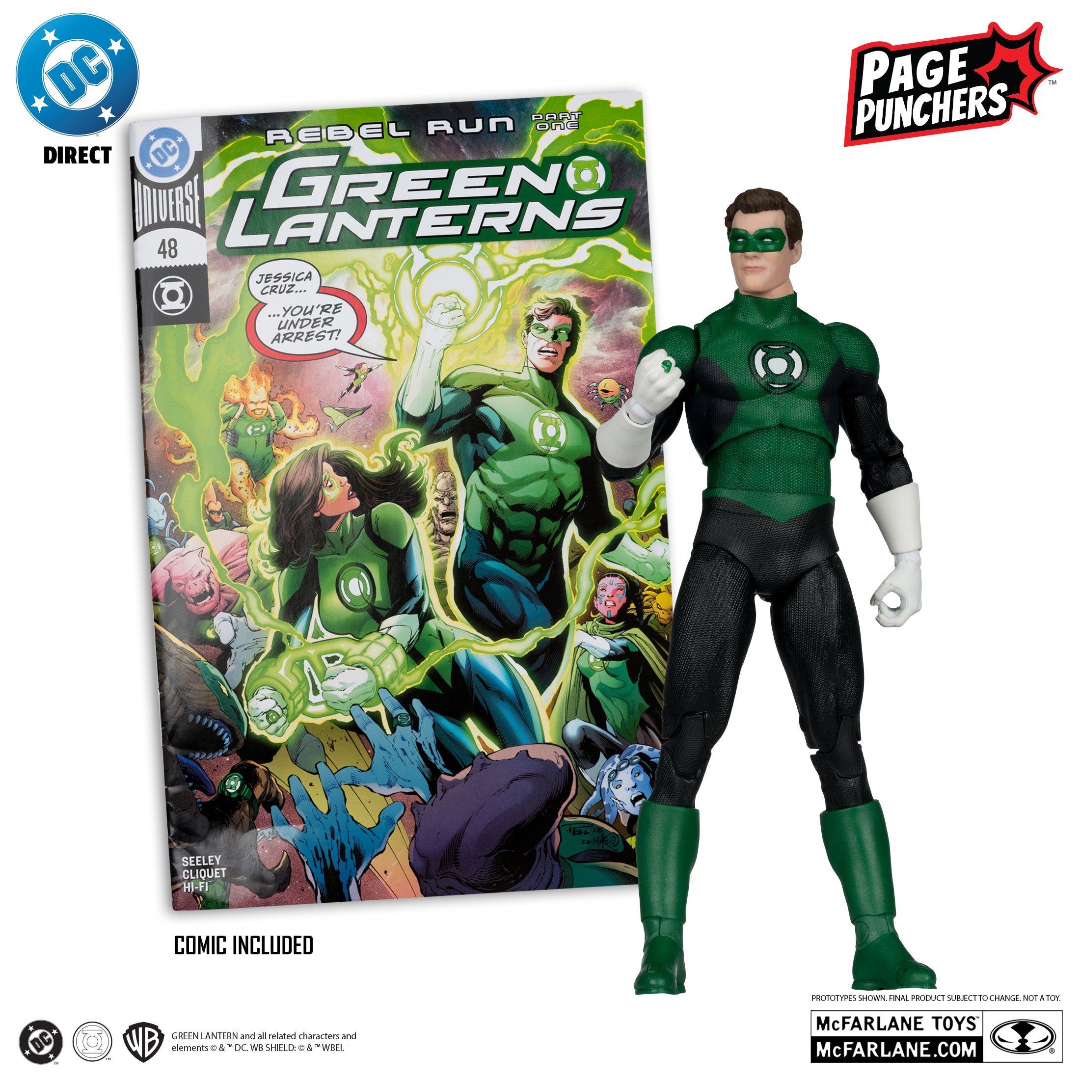 [$27.99] DC Page Punchers Green Lantern Hal Jordan (Green Lanterns #48) with Comic