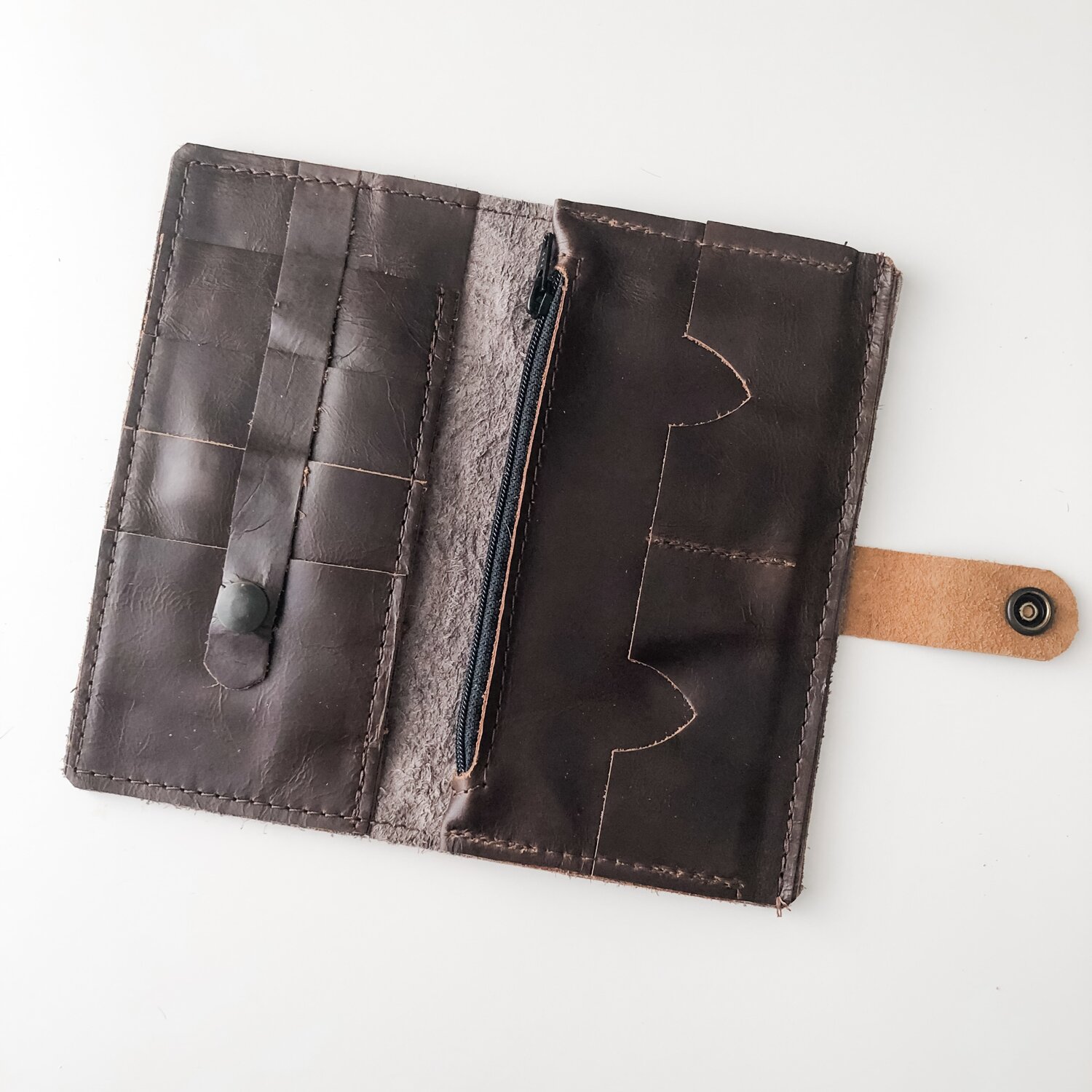 Leather Snap Pouch — by elke