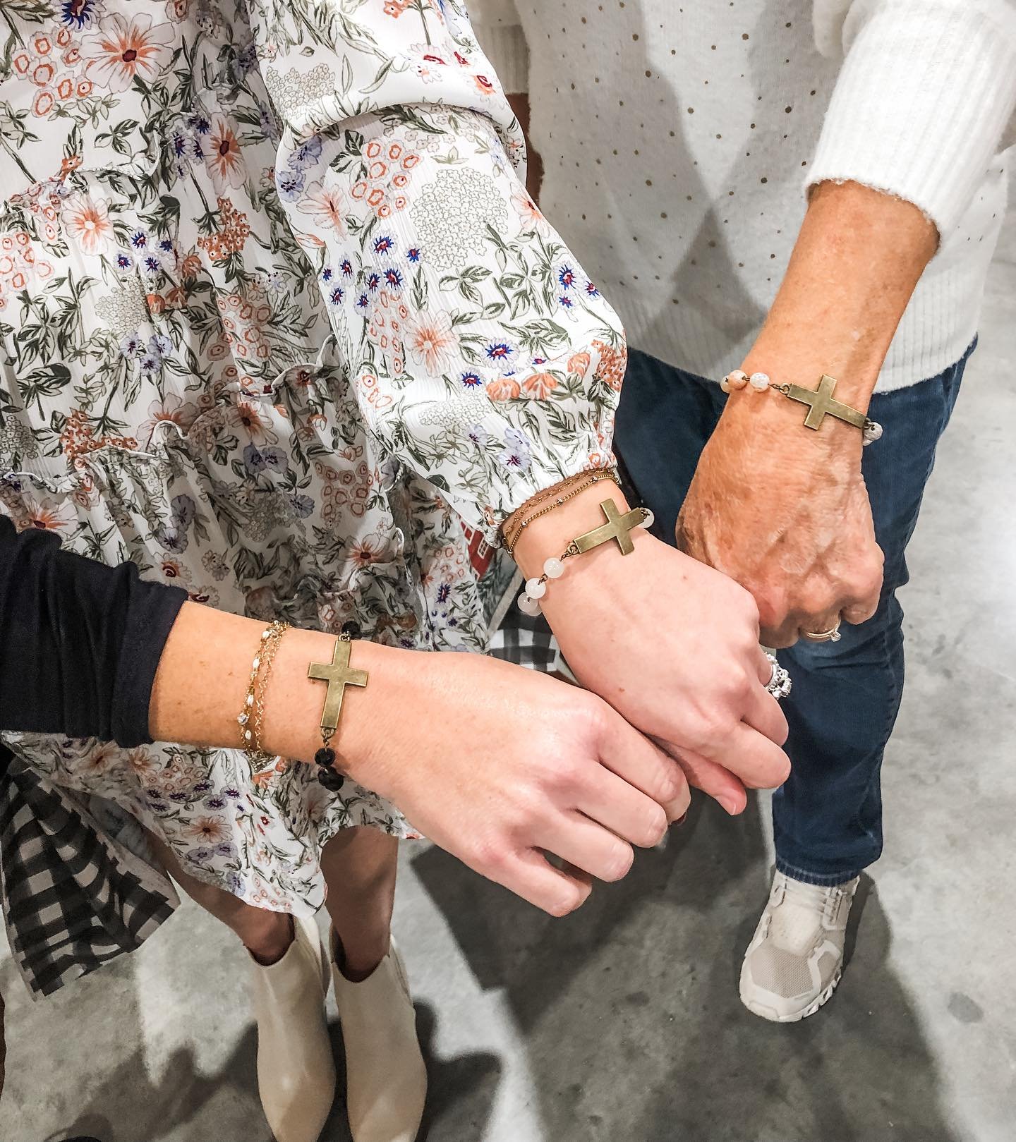 Thank you ladies 💕 Hope you love your custom fit cross beaded bracelets!!
Thank you everyone who has come out and shopped small this holiday season at our shows! 

TWO MORE SHOWS OF THE YEAR LEFT 🐂🐄🐃Follow the herd to @madeinthesouthshows Jackson