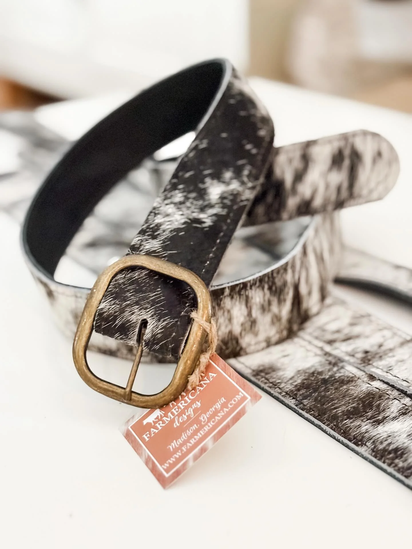 Hey y&rsquo;all new belts are online 🤩 Restocking the site a little at a time! This month is a busy one I might be at a market near you! Shop in person this weekend with me at Christmas Village in Birmingham, Alabama! @christmasvillagefestival 🐂🐄?