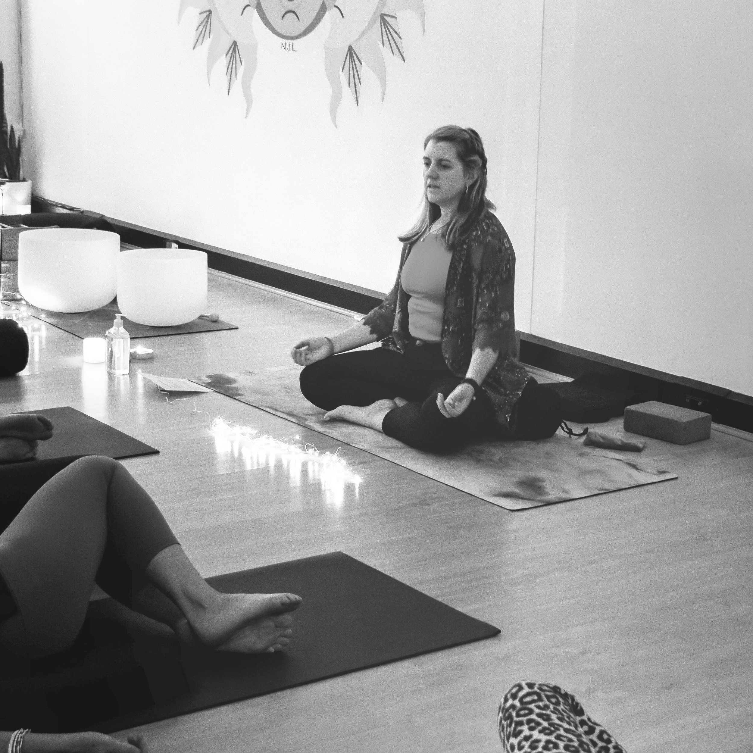 We are delighted to welcome Kerry back to Shala to guide you through YIN YANG NIDRA this Sunday at 4.30pm 🙏

Kerry was a regular teacher at Shala a few years ago before moving to Perth for a year. In this time, Kerry has been dedicated to developing