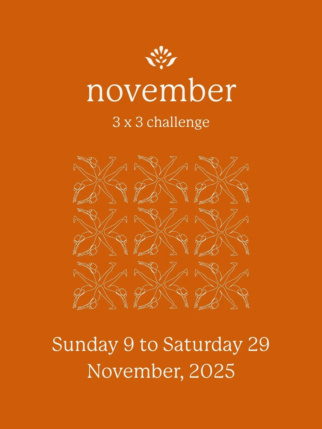🔥3x3 CHALLENGE ALERT!!! It&rsquo;s all happening again this November&hellip; just before the silly season takes over!

You&rsquo;re invited to join our final challenge for the year, and look and feel AMAZING this summer! ☀️😎 Plus we&rsquo;ve got so