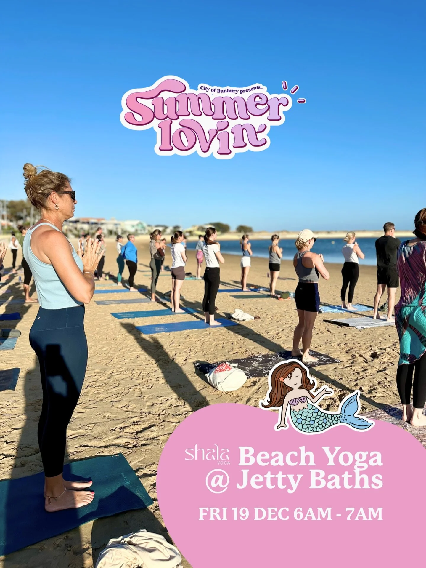 Are you booked into 😎🏖️ BEACH YOGA @ Jetty Baths this Friday 19th December at 6am?

We had such a great turn out last week. Let&rsquo;s keep the energy going for our last beachside session for 2025!

Bring a friend, your yoga mat or beach towel and