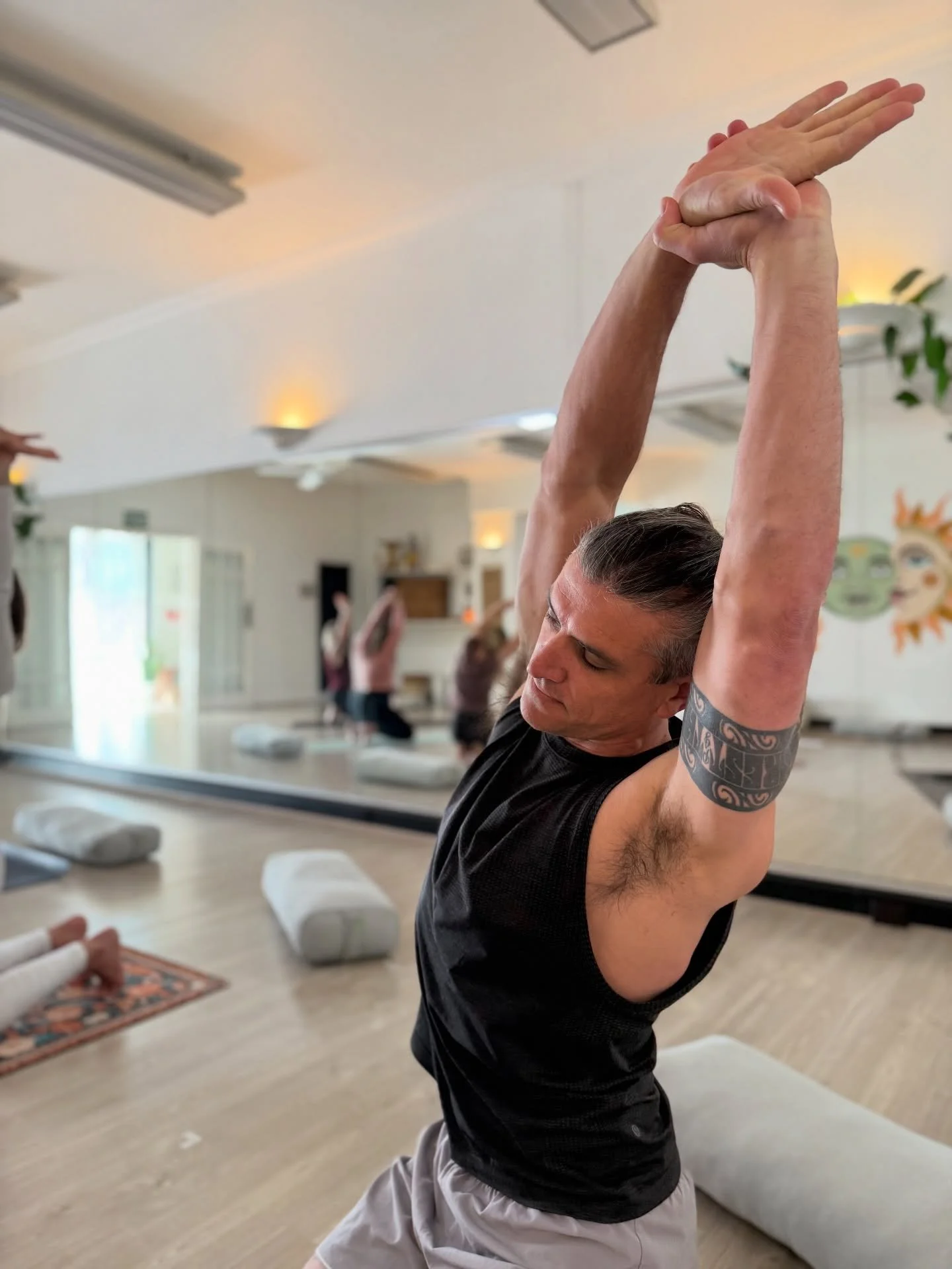 Adam is one of your Saturday teachers and he is up this weekend for your Saturday double!!!

Adam&rsquo;s classes are rich in quality, including asana, pranayama, meditation and sound with the use of didgeridoo during savasana.

He&rsquo;s a very gen