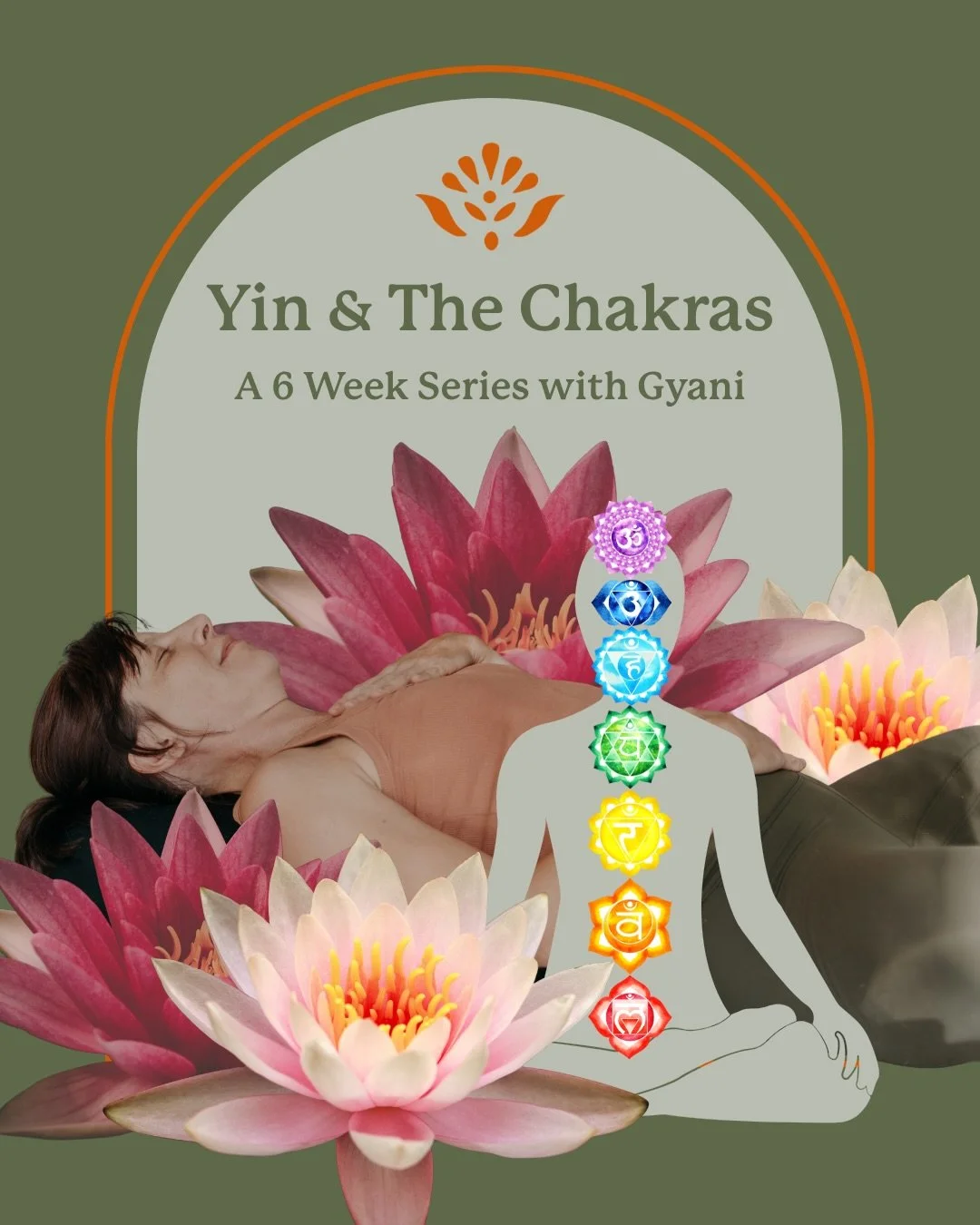 ✨🌈 What if the key to feeling more grounded, confident, connected, and inspired was already within you?

Join Gyani for a transformative 6-week Yin &amp; The Chakras Journey and explore the energy centres that influence your physical, emotional and 