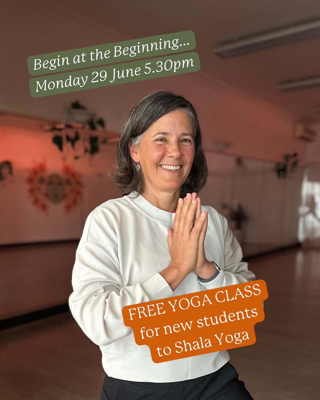 ✨New to Shala Yoga? This is your invitation to begin&hellip;

If you&rsquo;ve been thinking about trying yoga, &lsquo;Begin at the Beginning&rsquo; with Rosemary is the perfect place to start your journey.

🌿 A welcoming class designed especially fo