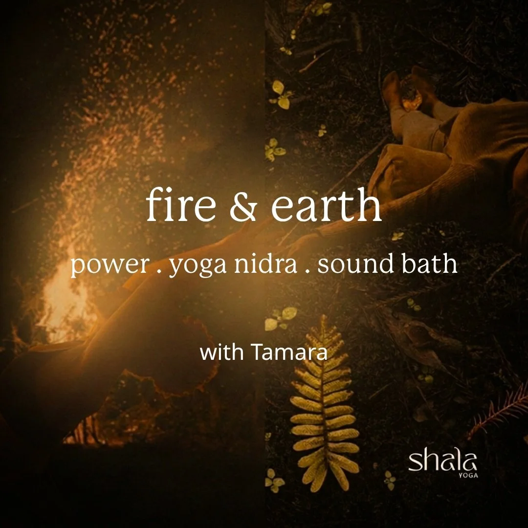 🔥 NEW WORKSHOP | FIRE &amp; EARTH with Tamara 🔥

There&rsquo;s something truly special about watching our teachers share what&rsquo;s on their heart.

We&rsquo;re so excited to invite you to Tamara&rsquo;s very first workshop at Shala&mdash;a thoug