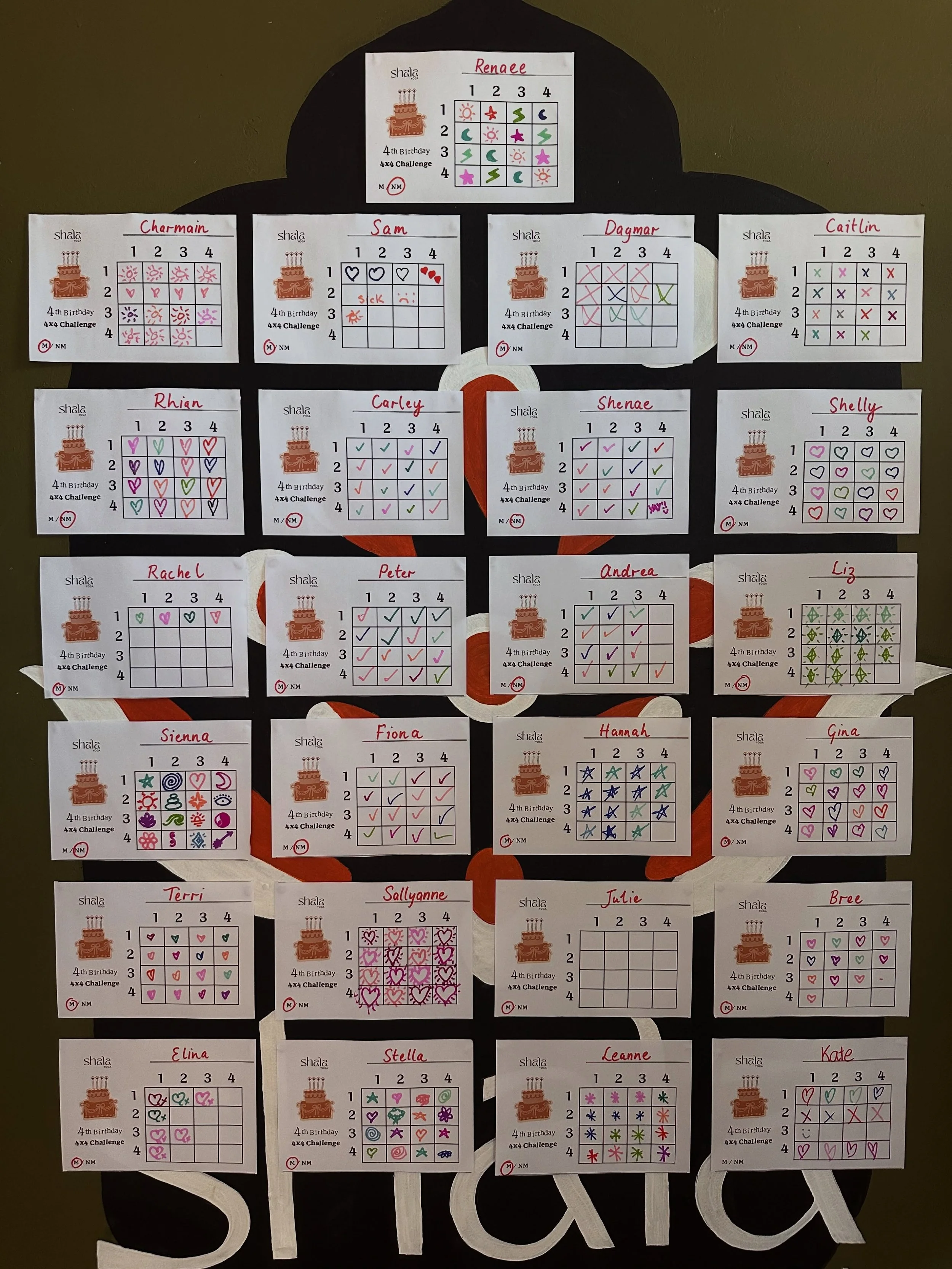🎉 The Shala 4th Birthday 4x4 Challenge is Complete ~ What an incredible four weeks it&rsquo;s been!

We&rsquo;re so proud of everyone who committed to showing up for themselves, rolling out their mat and creating a regular yoga practice. 🌿

Whether