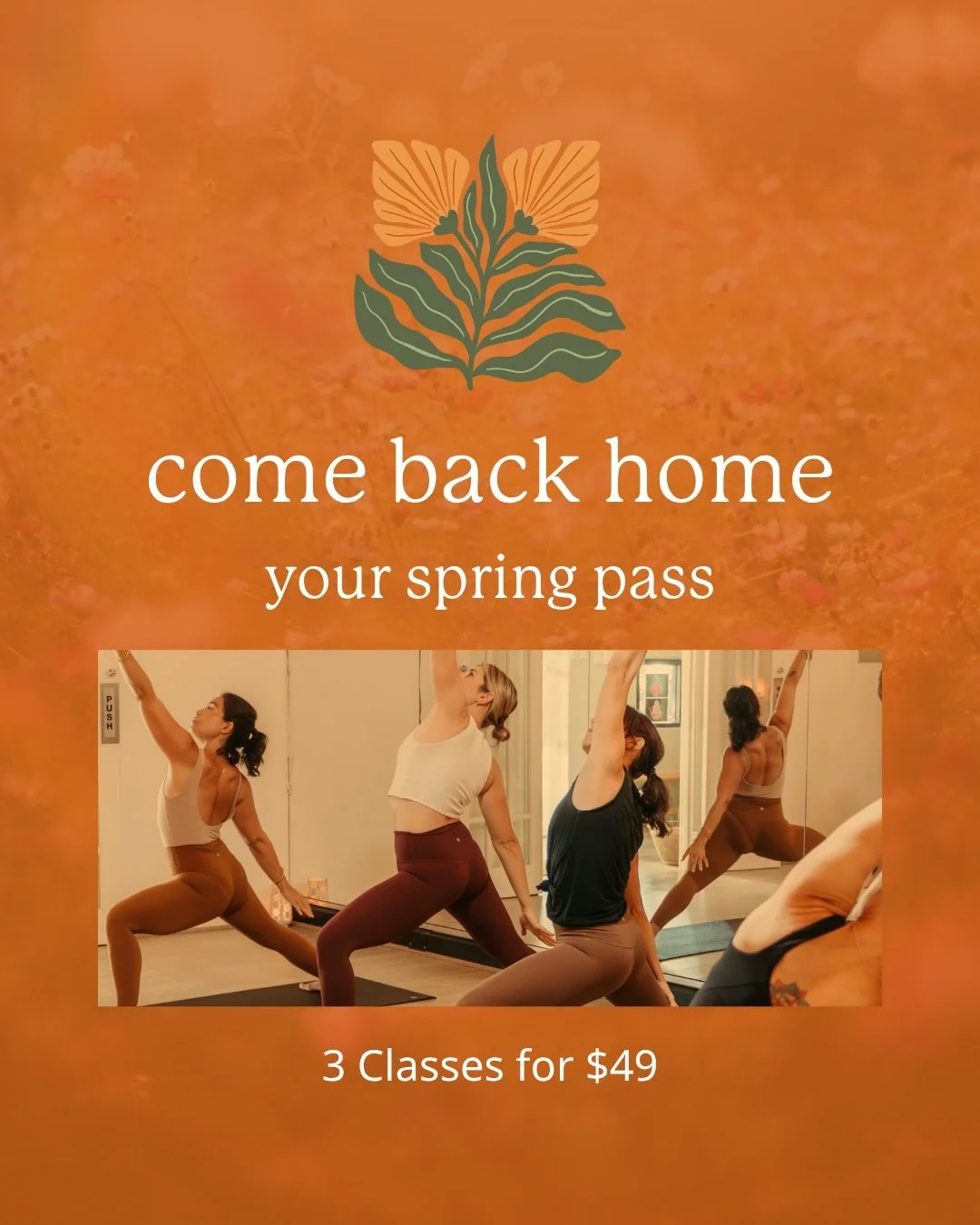 🌿 A little invitation to return to your mat.

Maybe life got busy. Maybe your routine changed. Maybe yoga simply slipped down the list.

Whatever the reason, there&rsquo;s no need to explain. 💛

This spring, we&rsquo;re inviting you to come back ho