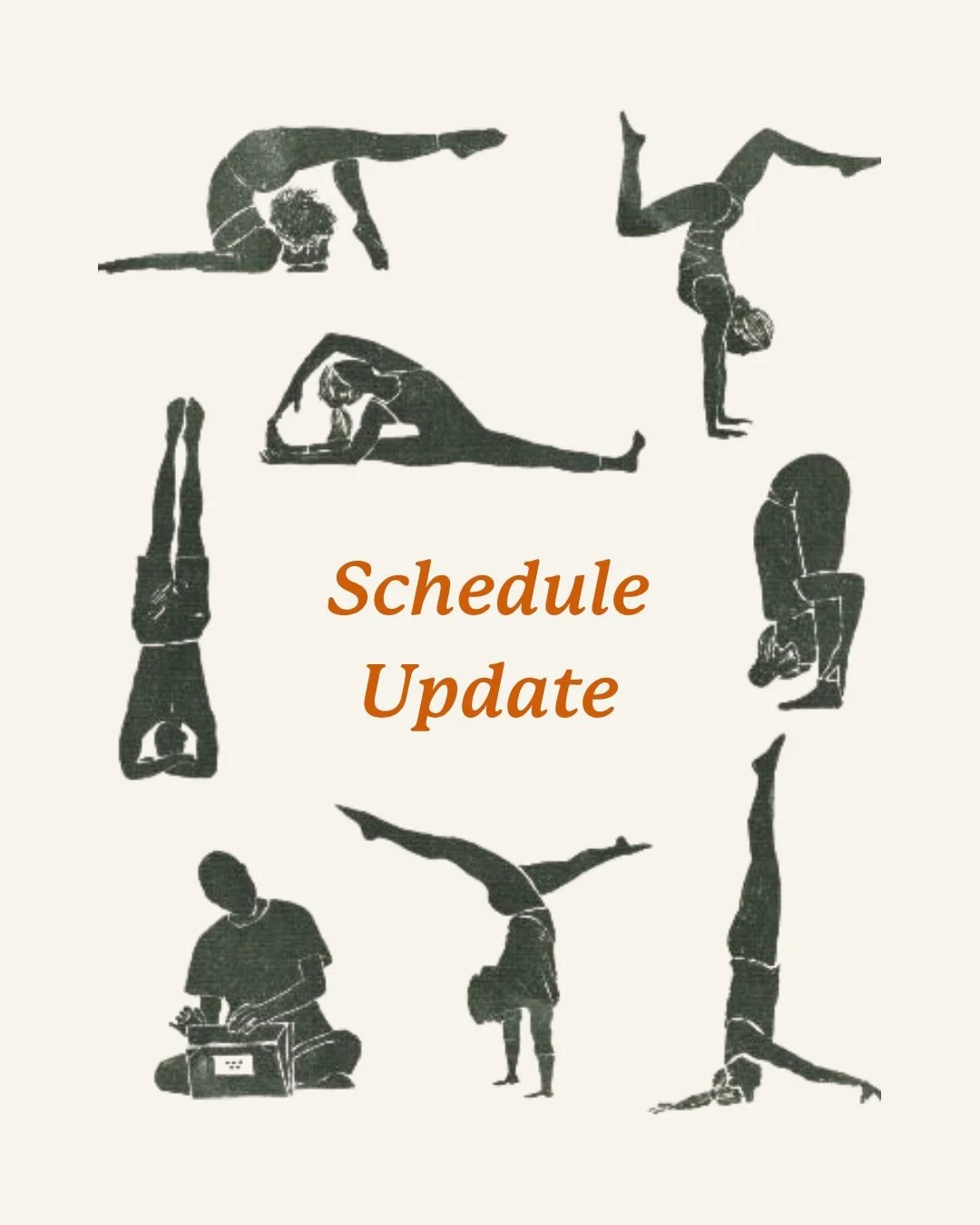 ✨ A little timetable update! ✨

We&rsquo;ve got a few changes coming to the schedule 💫

🌙 NEW Wednesday 5:30pm
Energising Mandala Flow with Tamara 🌿✨

A big thank you to Adam for sharing this Wednesday evening timeslot with us and for all the ener