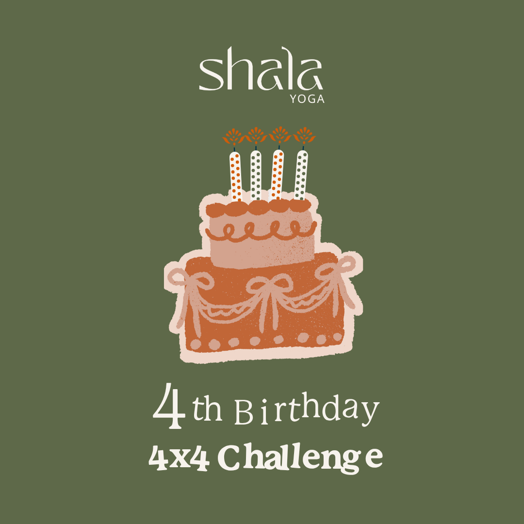 Shala 4th Birthday: 4x4 Challenge {18/07 - 14/08 /26}