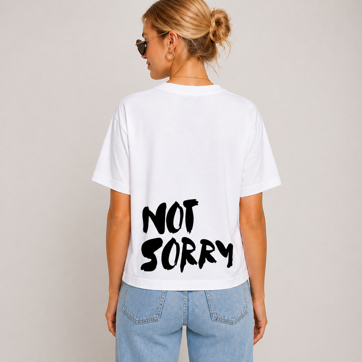 'Not Sorry' Organic Cotton T-Shirt