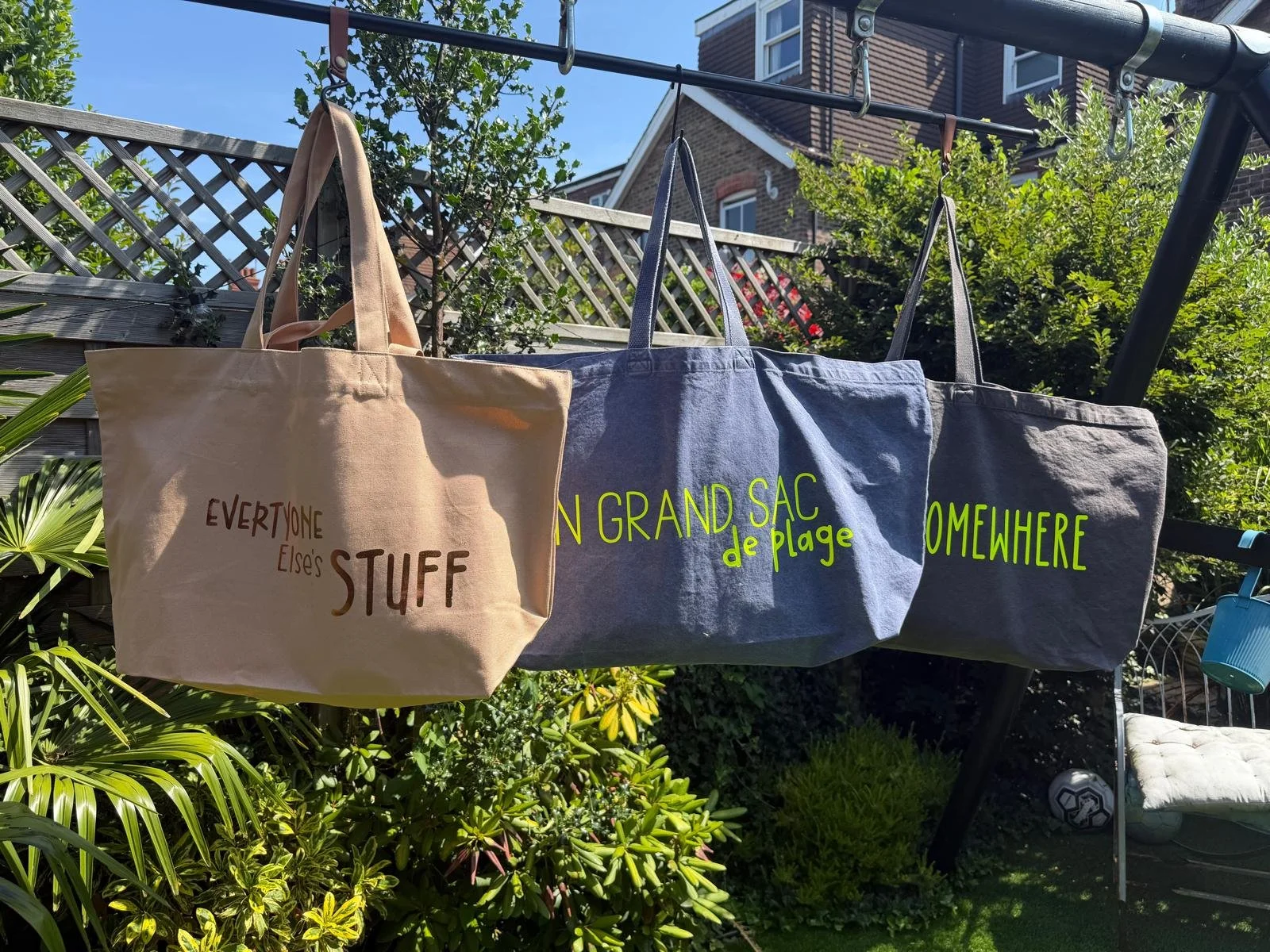 Limited Edition Oversized Cotton Summer Bag