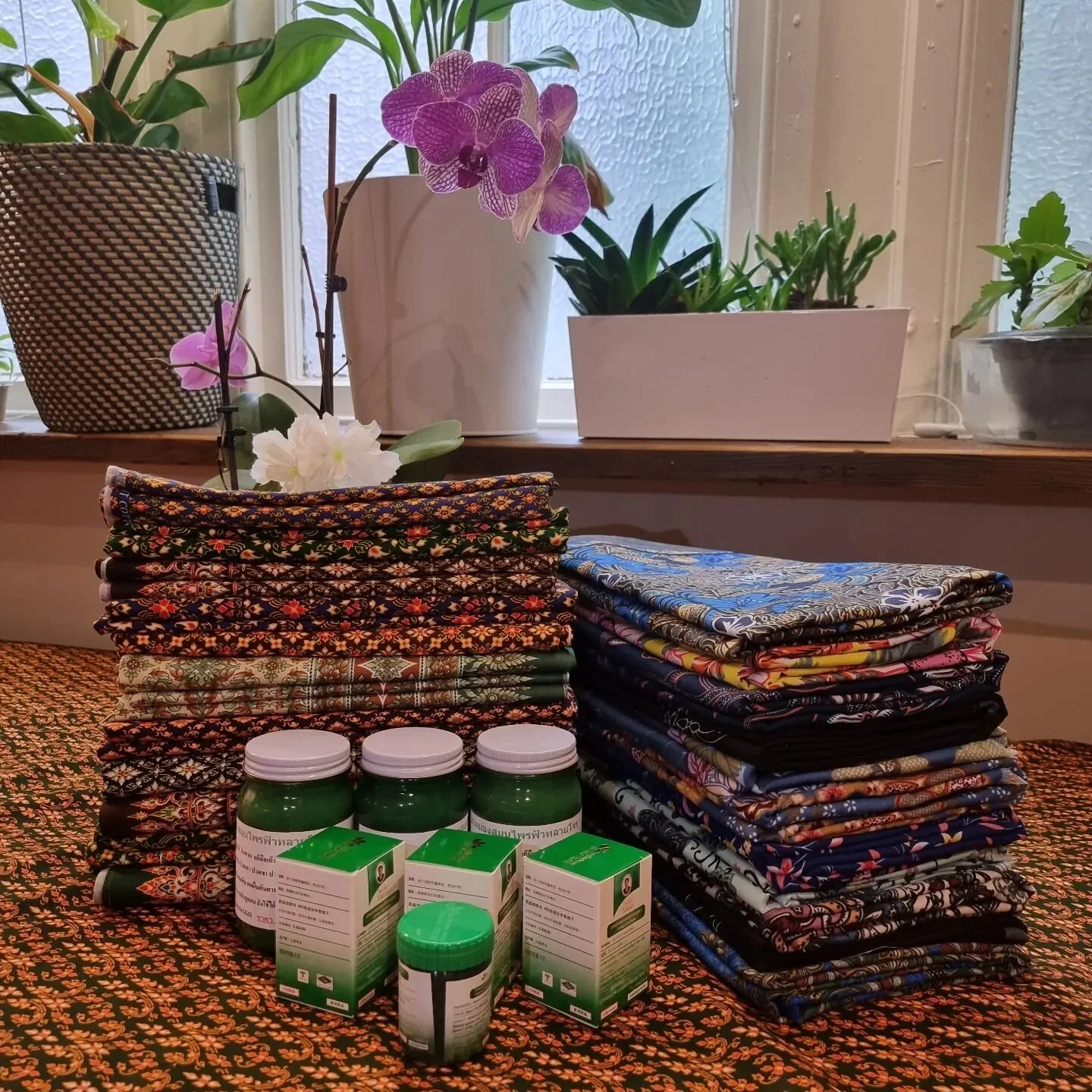 We use thai herbal balm imported straight from Thailand to help with muscle aches during our massage therapy (optional) 
#thaimassage #massagetherapy #relaxtime #deeptissue #swedishmassage #footmassage #muscleacherelief