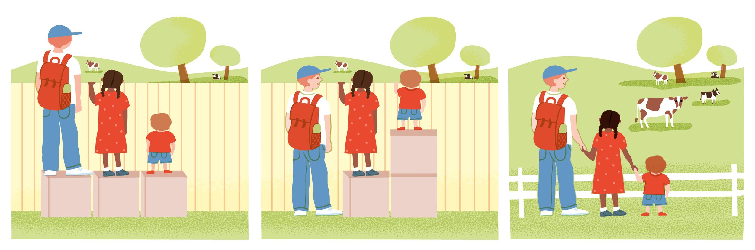 Bild som beskrive inclusion fence.