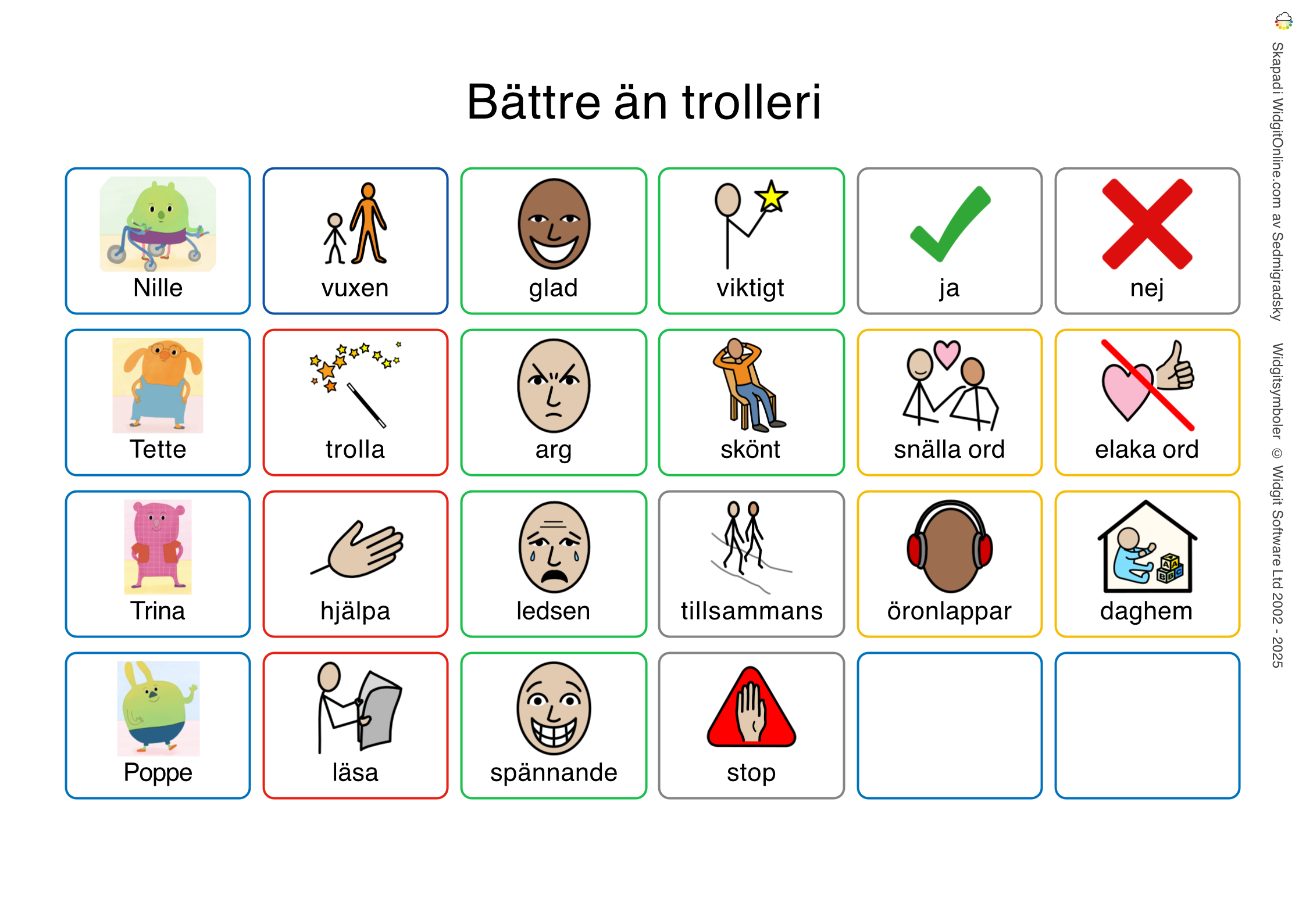 Bildstöd för berättelsen Bättre än trolleri