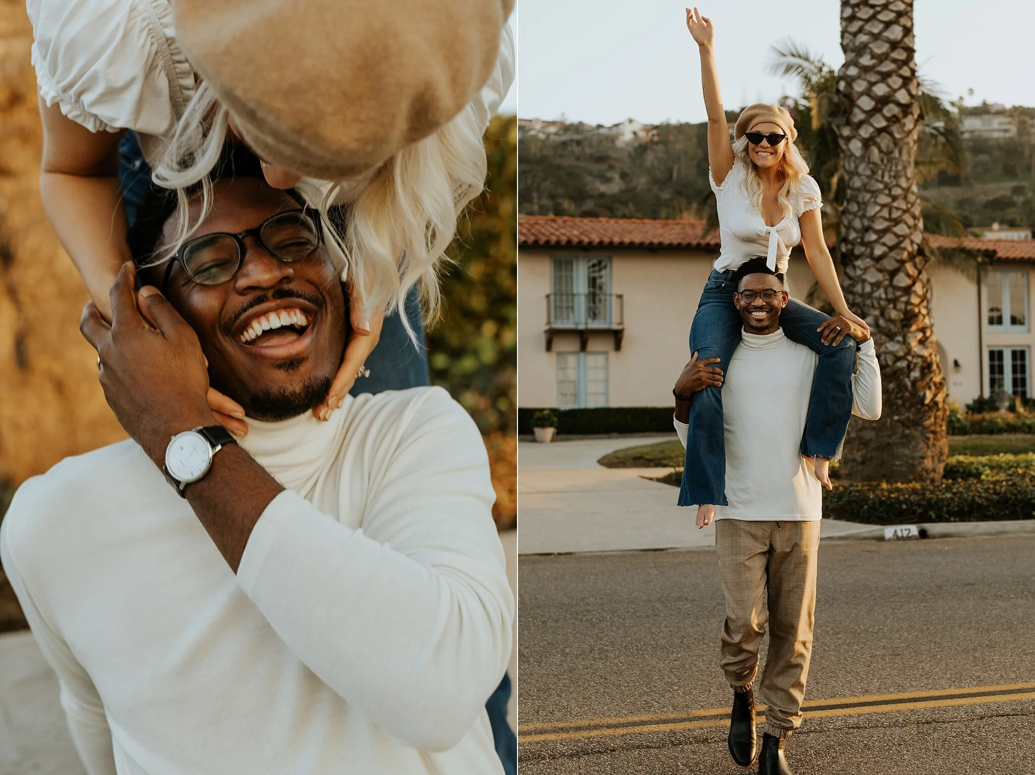 Palos Verdes Cliffs Engagement Session - Trin Jensen Photography - Los Angeles California Wedding Photographer_0028.jpg