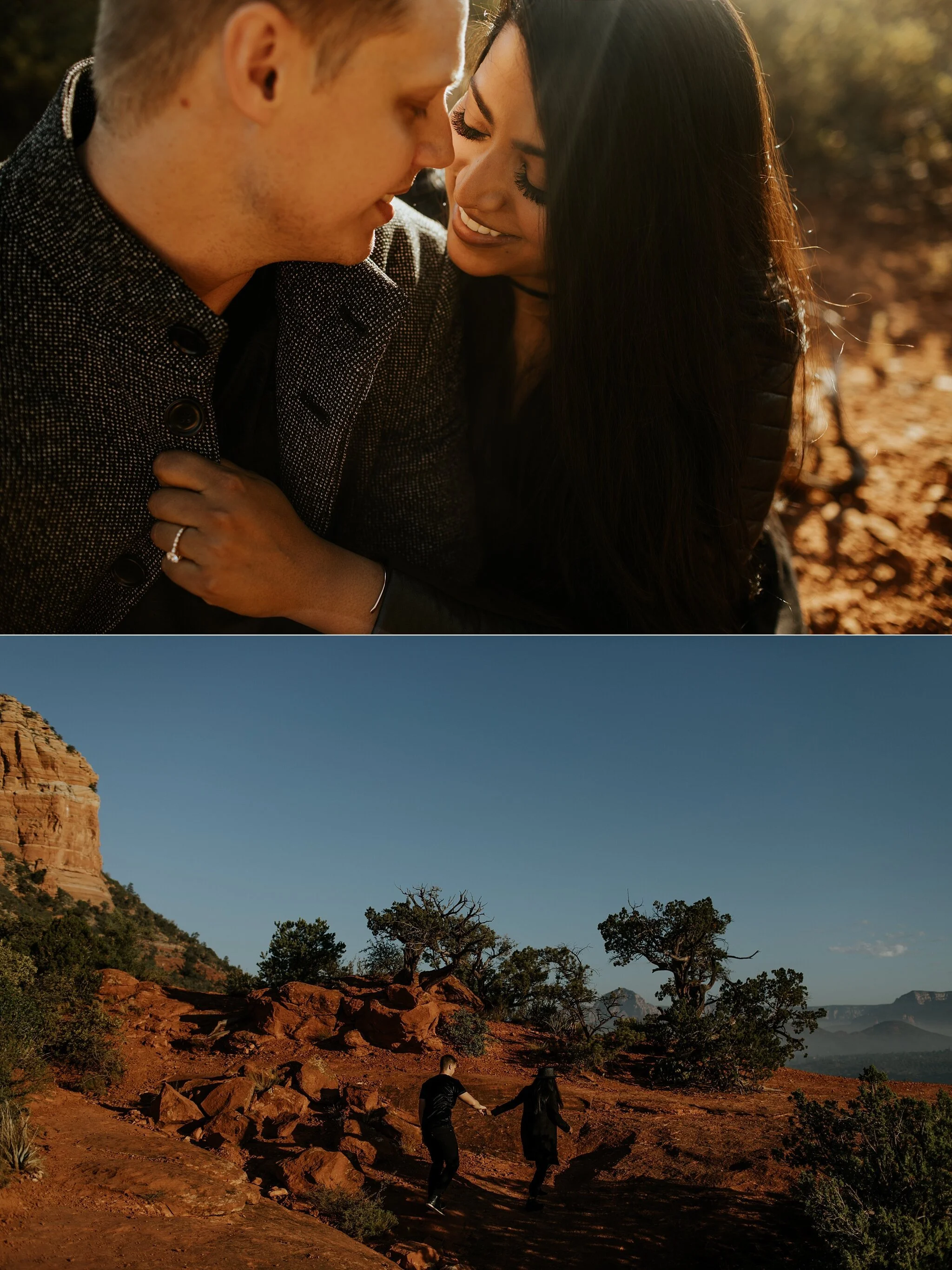 Arizona's Best Engagement Session Locations - Bell Rock in Sedona Arizona - Trin Jensen Photography - Arizona Wedding Photographer_0034.jpg