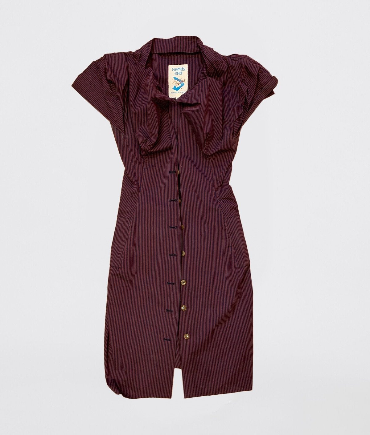 VIVIENNE WESTWOOD SHIRTWAISTERDRESS RED