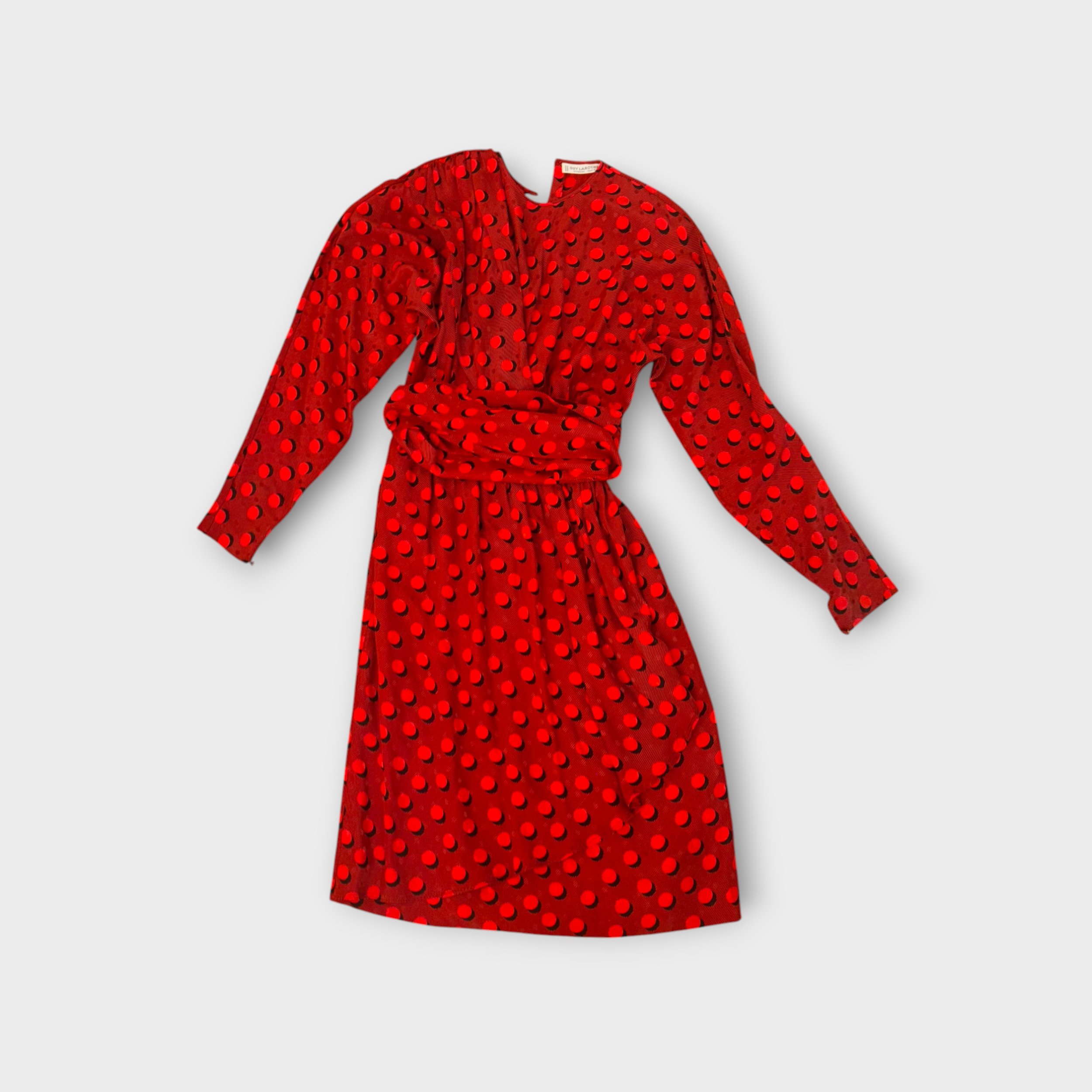 GUY LAROCHE DRESS RED