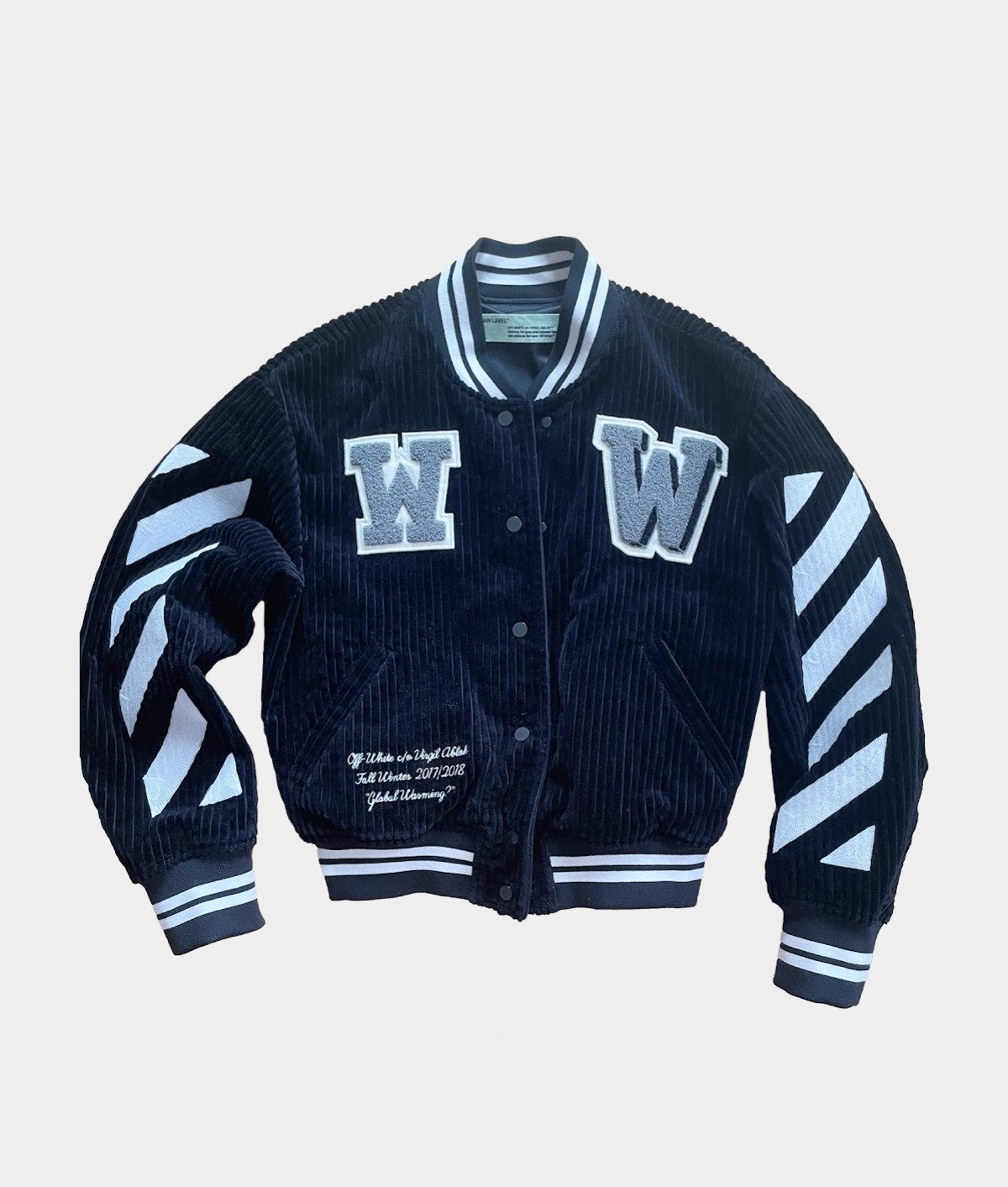 OFF WHITE BOMBER JACKET