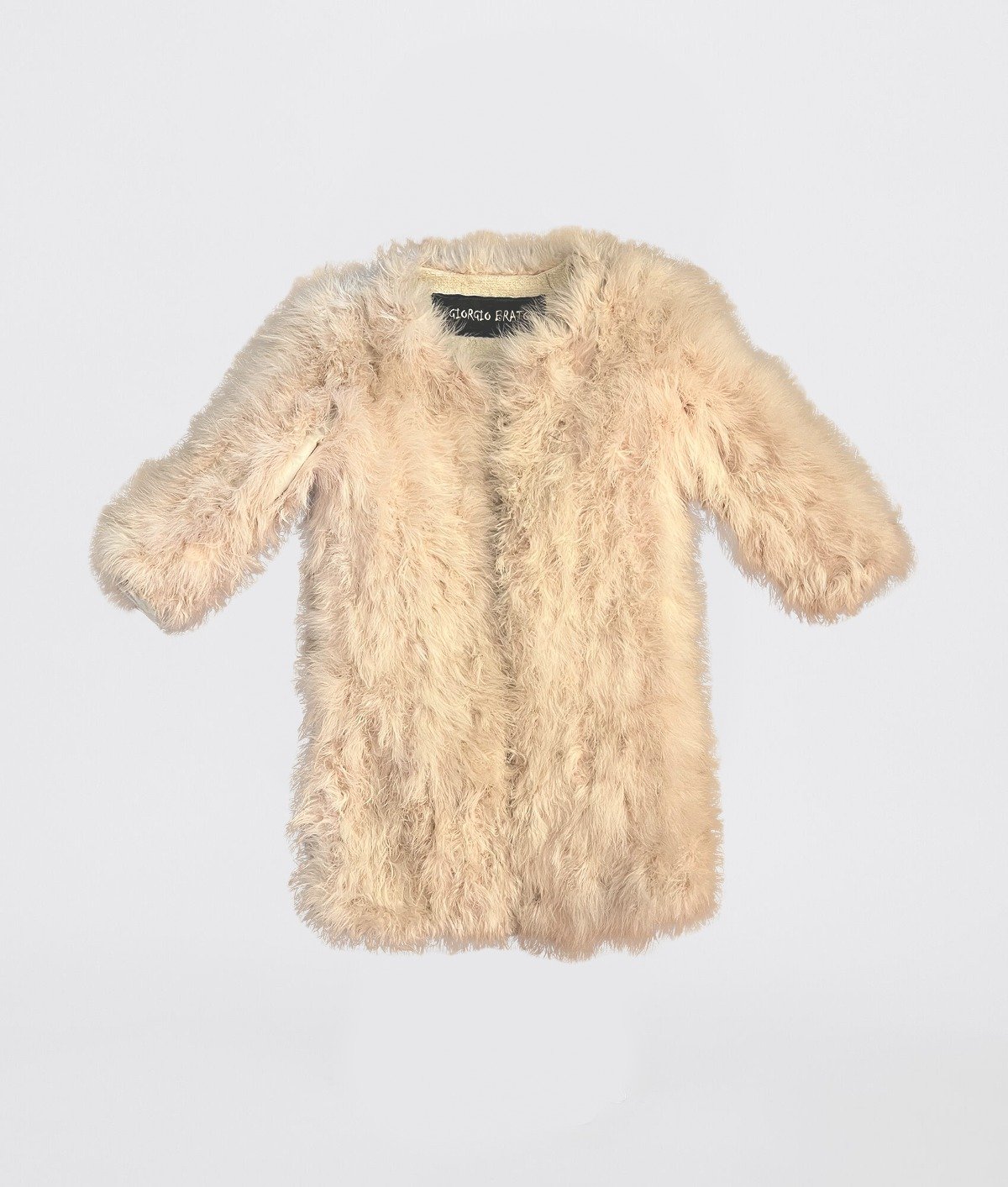 GIORGIO BRATO FEATHER JACKET