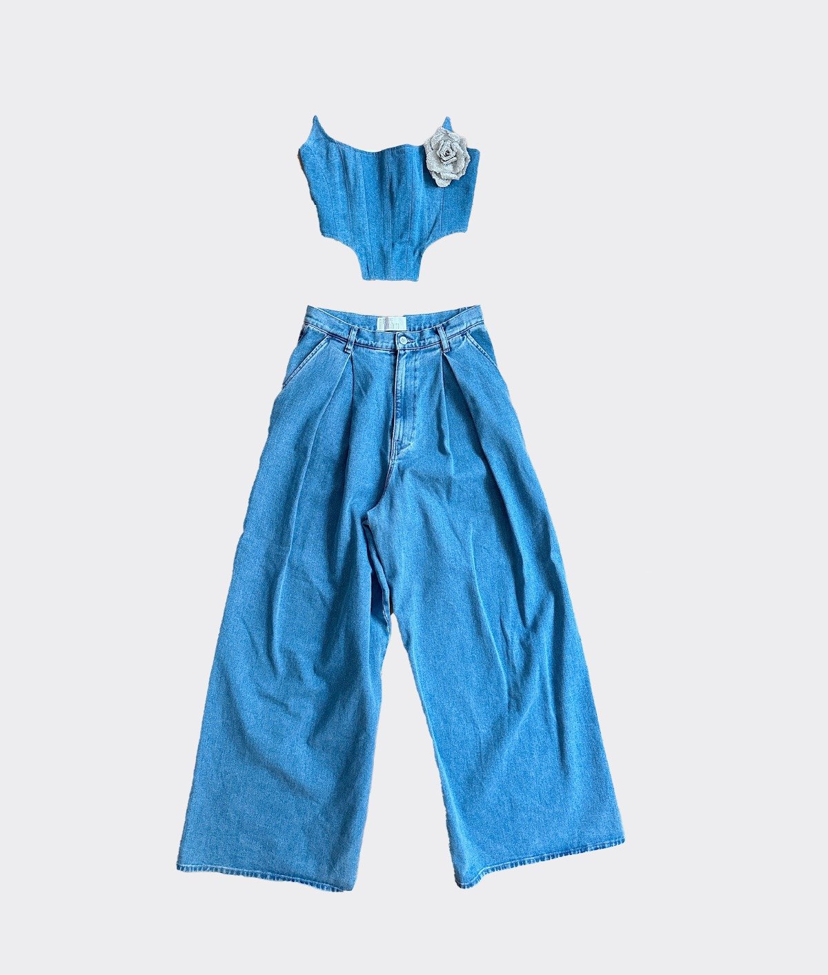 GIUSEPPE DI MORABIDO DENIM SET