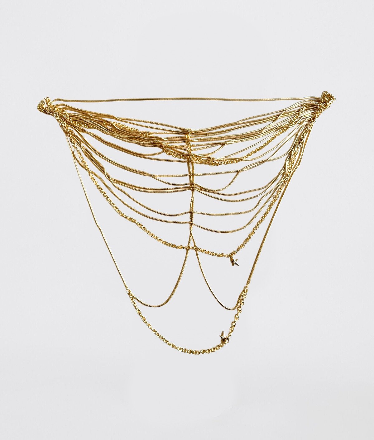 MUGLER X H&M BODYCHAIN