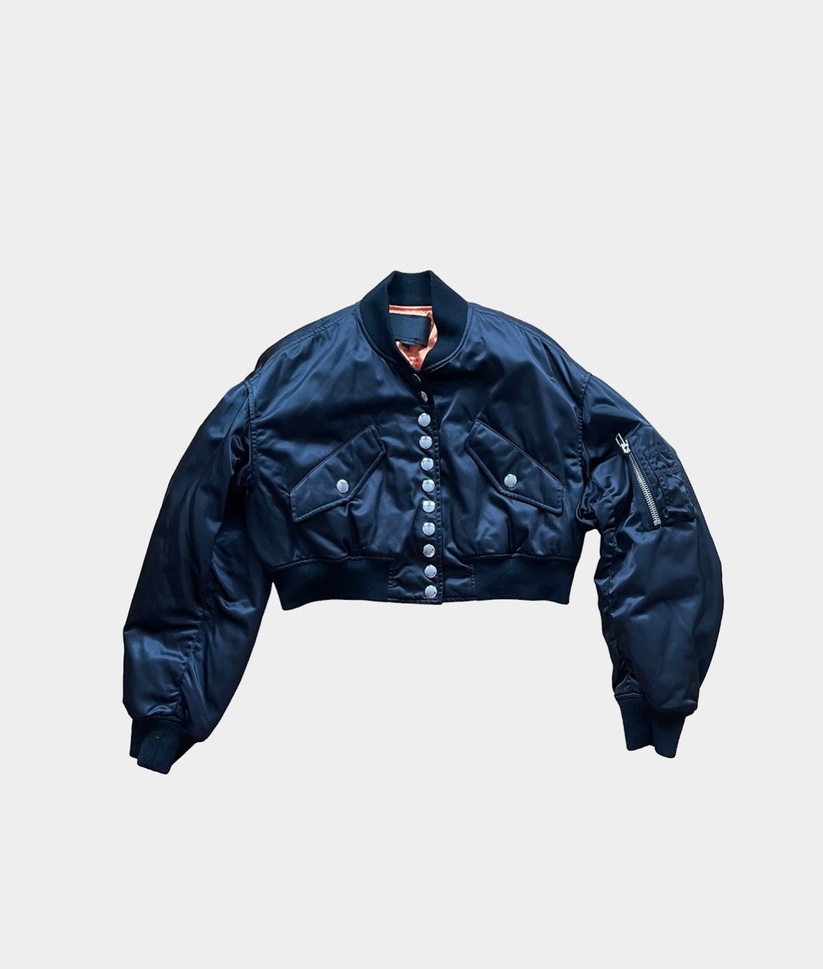 ALEXANDER WANG CROPPED BOMBER JACKET