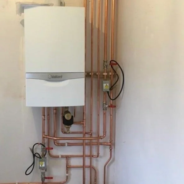 boiler and pipework