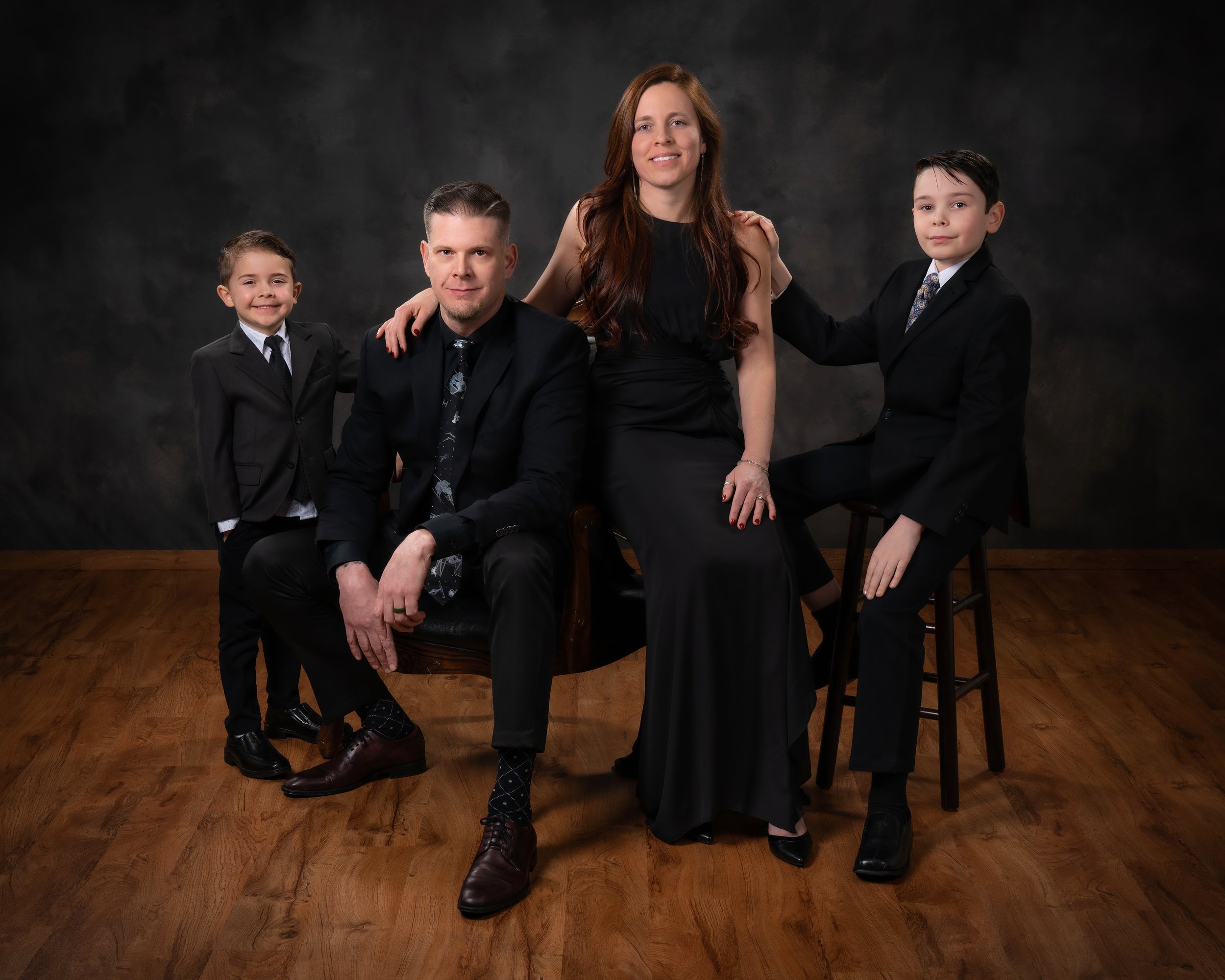 Why classic colors are always in fashion for family portraits