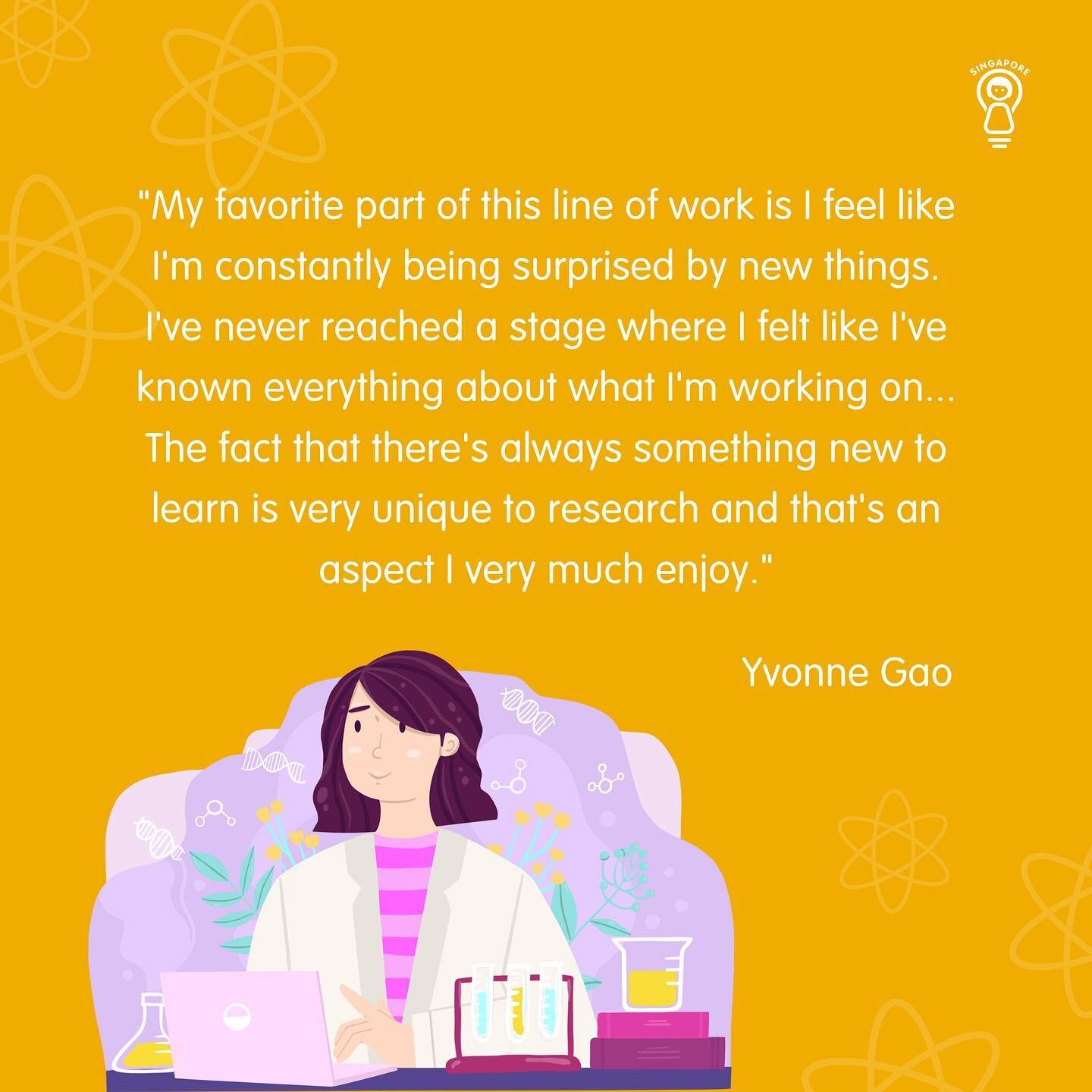 Happy International Day of Women and Girls in Science! We are celebrating today by shining a spotlight on incredible female role models who are paving the way for new scientists and shaping the world we live in today! 

Prof Yvonne Gao is an experime