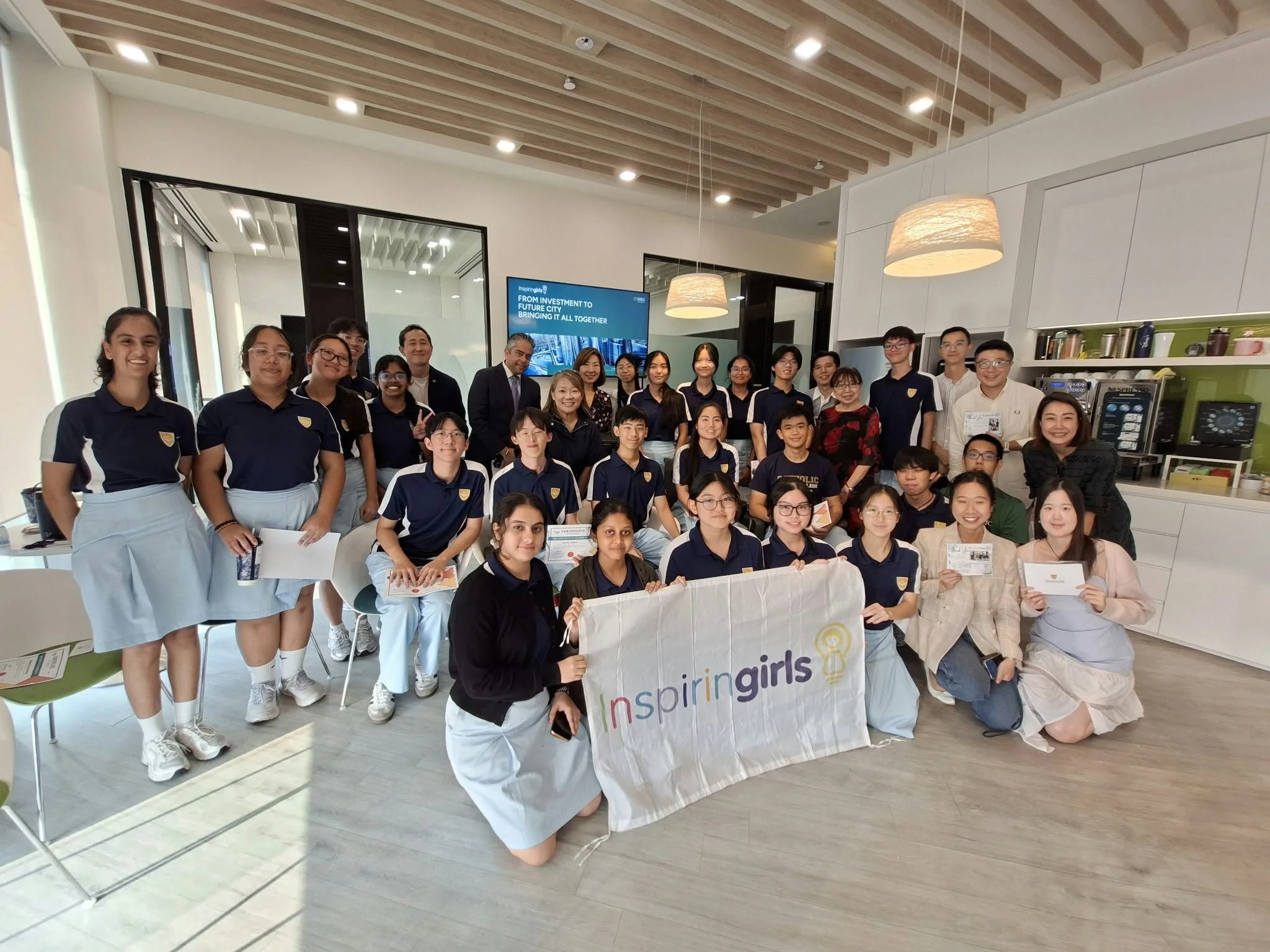 M&G Investment x Inspiring Girls Singapore Workshop Series