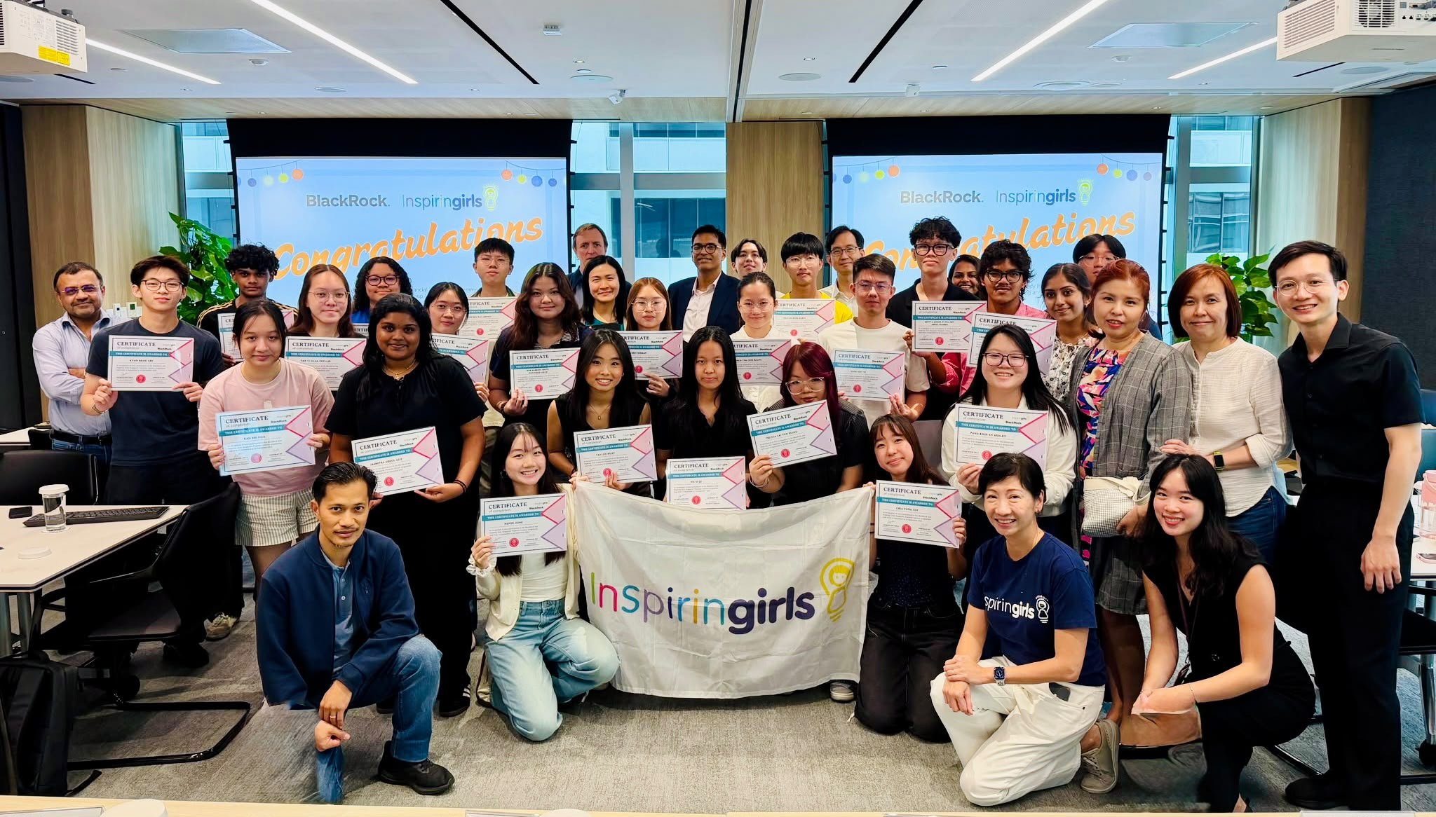 BlackRock x Inspiring Girls Singapore Workshop Series