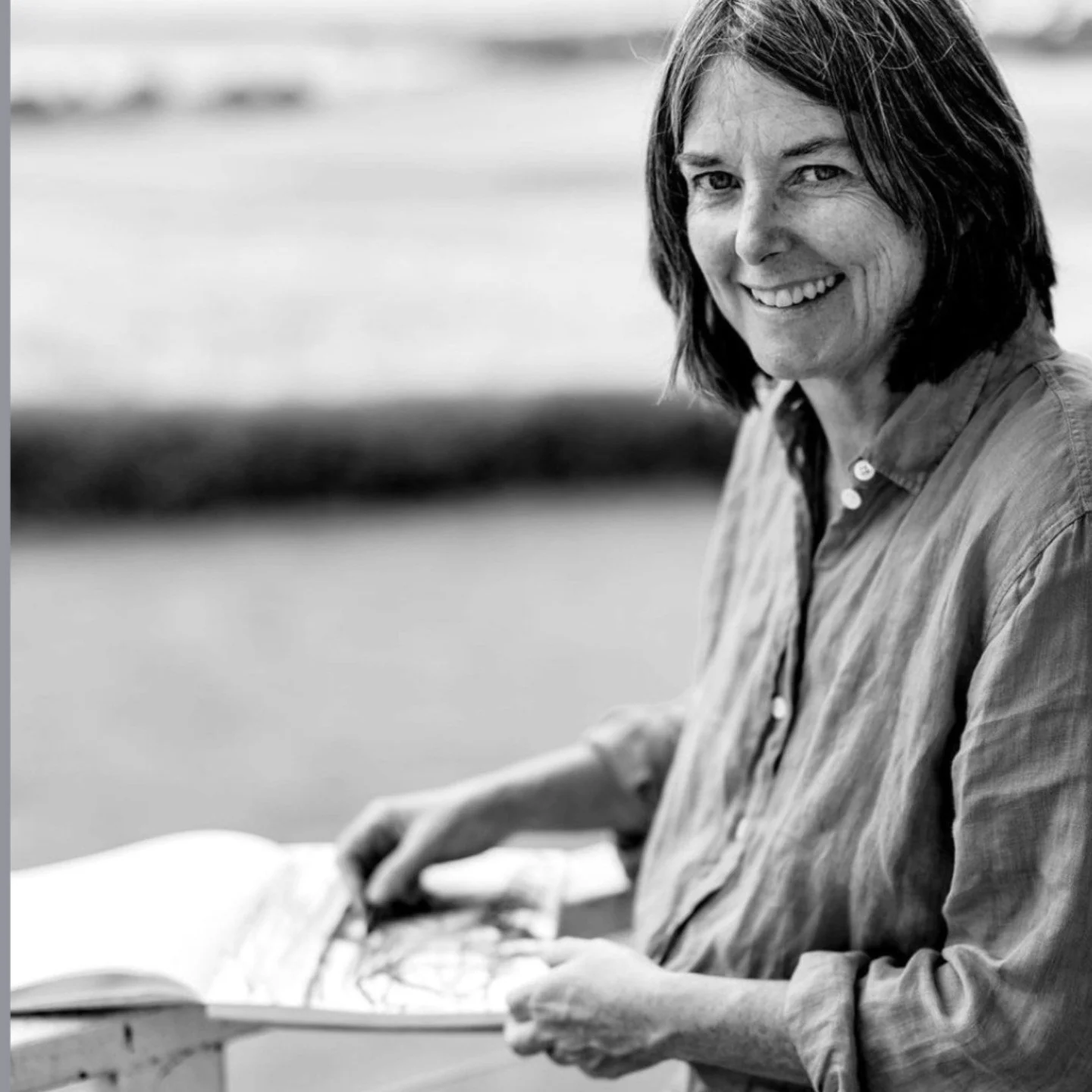 DINA SOUTHWELL's paintings are about expressing her experience of the landscape she knows and loves and experiences she has lived

She lives on the River Stour and is an avid sailor.  Her two paintings now showing @eastcliffhouse express the sheer jo